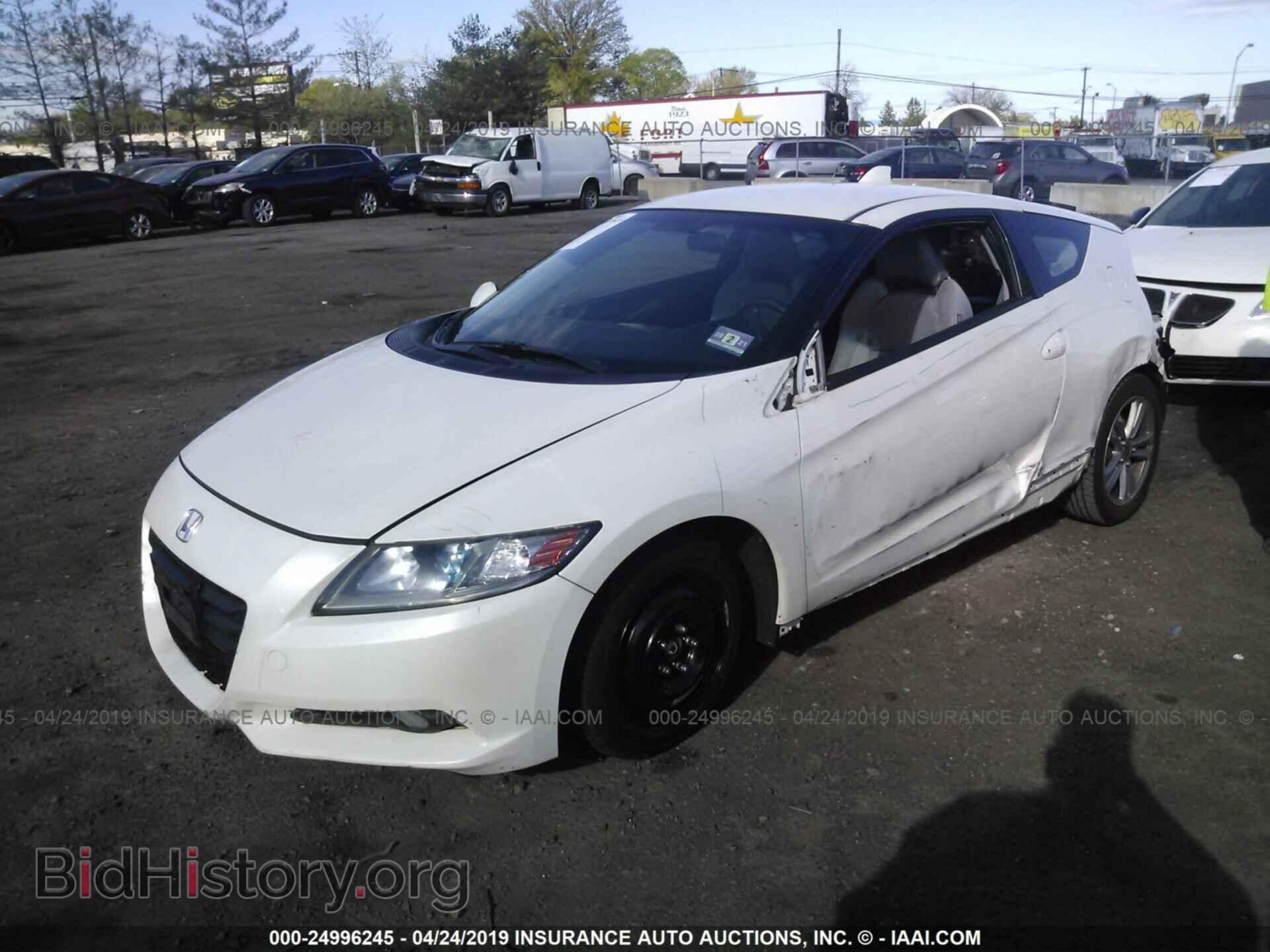2011 HONDA CR-Z - VIN: JHMZF1C69BS014500 - Фото 2