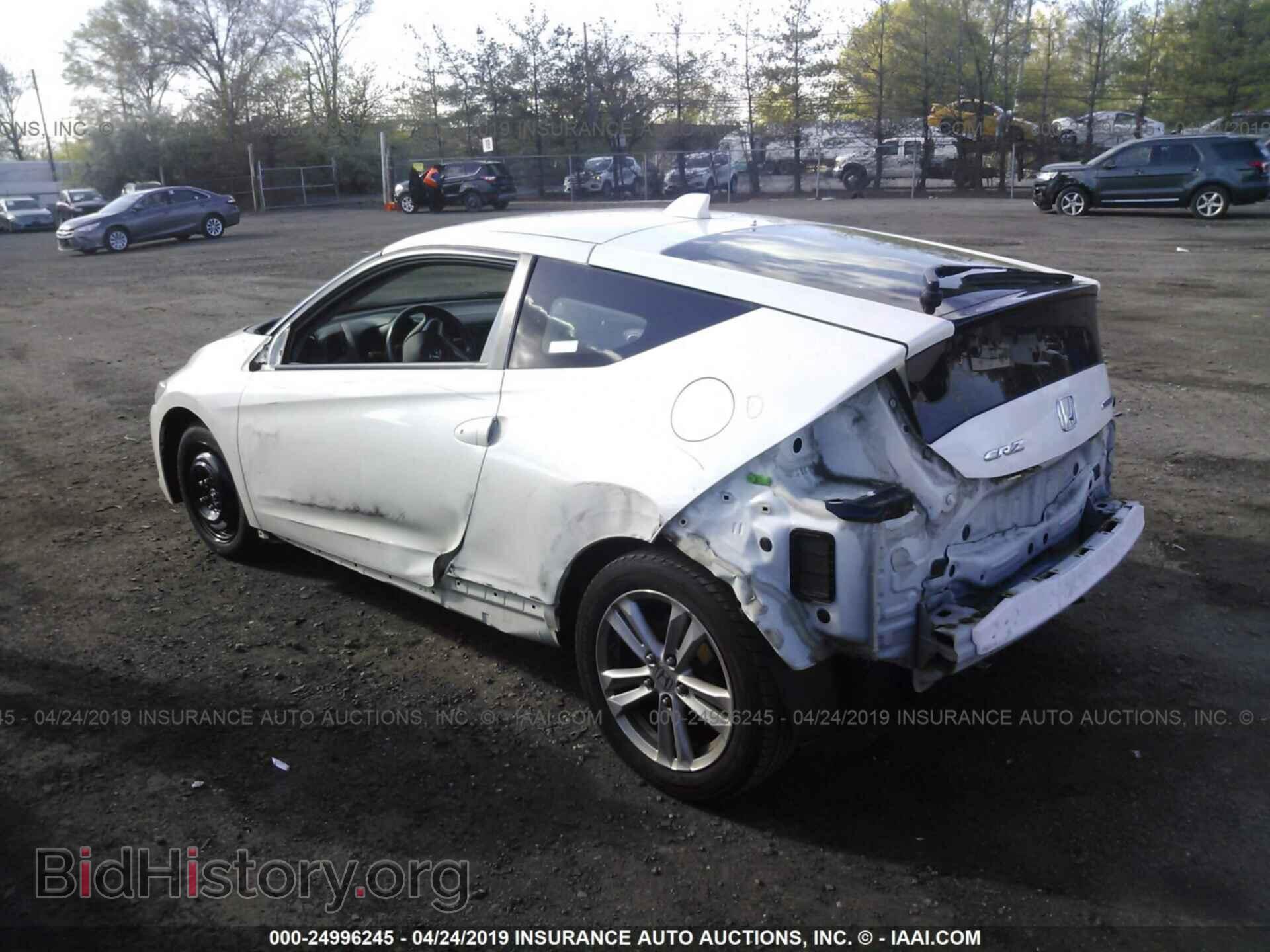 2011 HONDA CR-Z - VIN: JHMZF1C69BS014500 - Фото 3