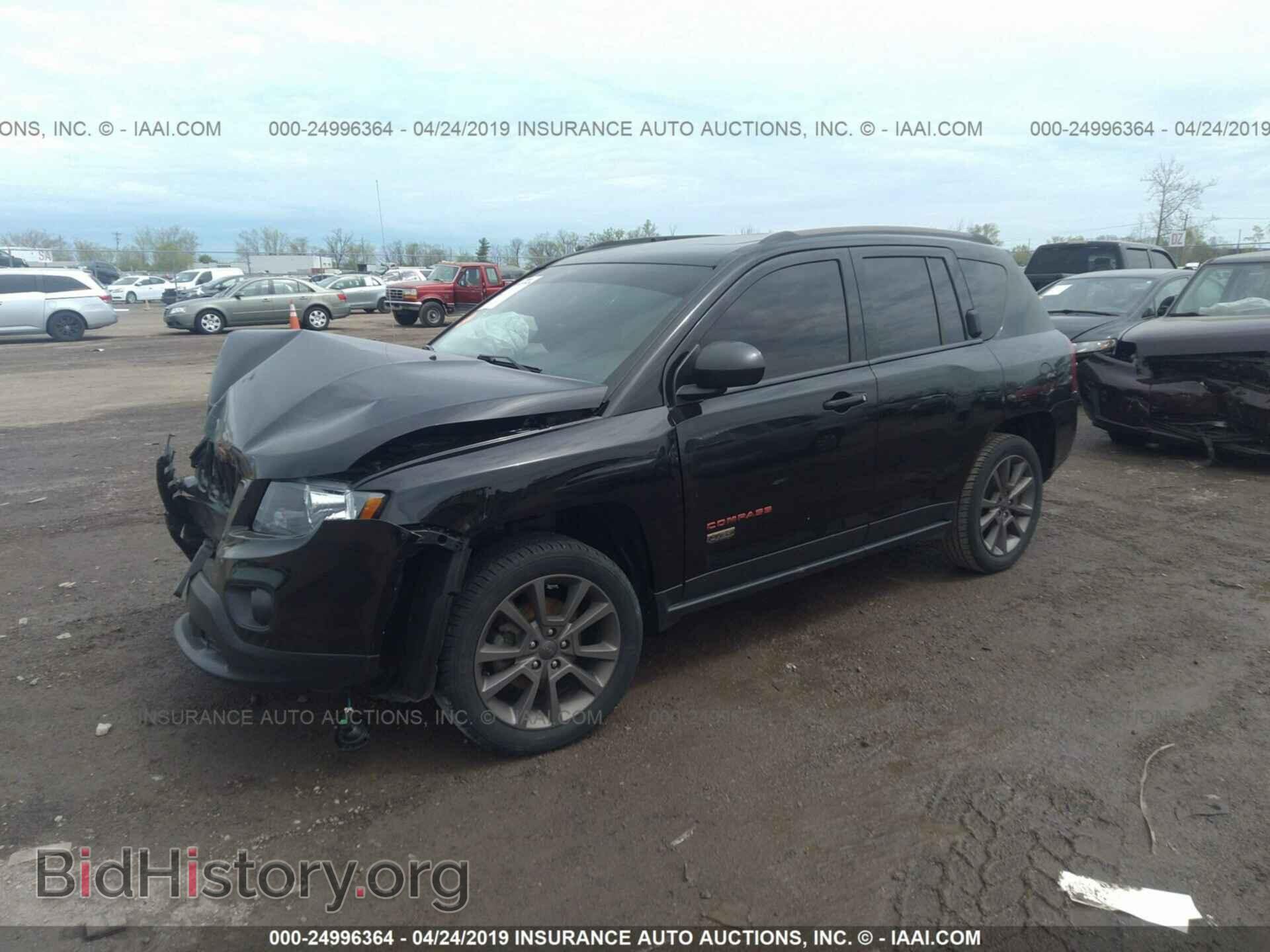 2017 JEEP COMPASS - VIN: 1C4NJCBB5HD186416 - Фото 2