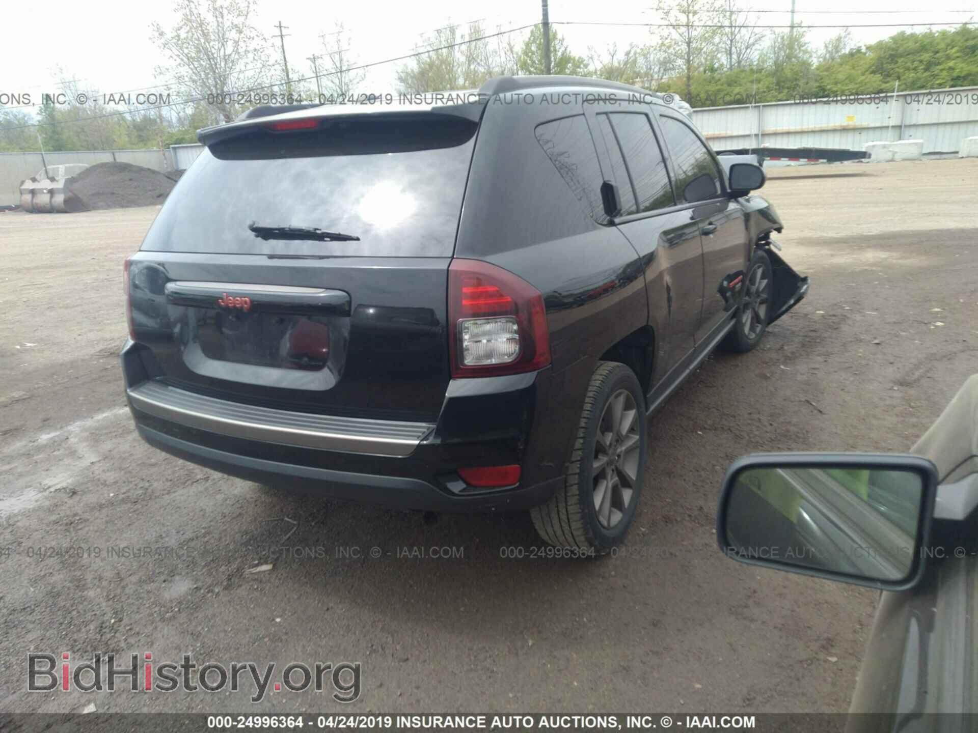 2017 JEEP COMPASS - VIN: 1C4NJCBB5HD186416 - Фото 4