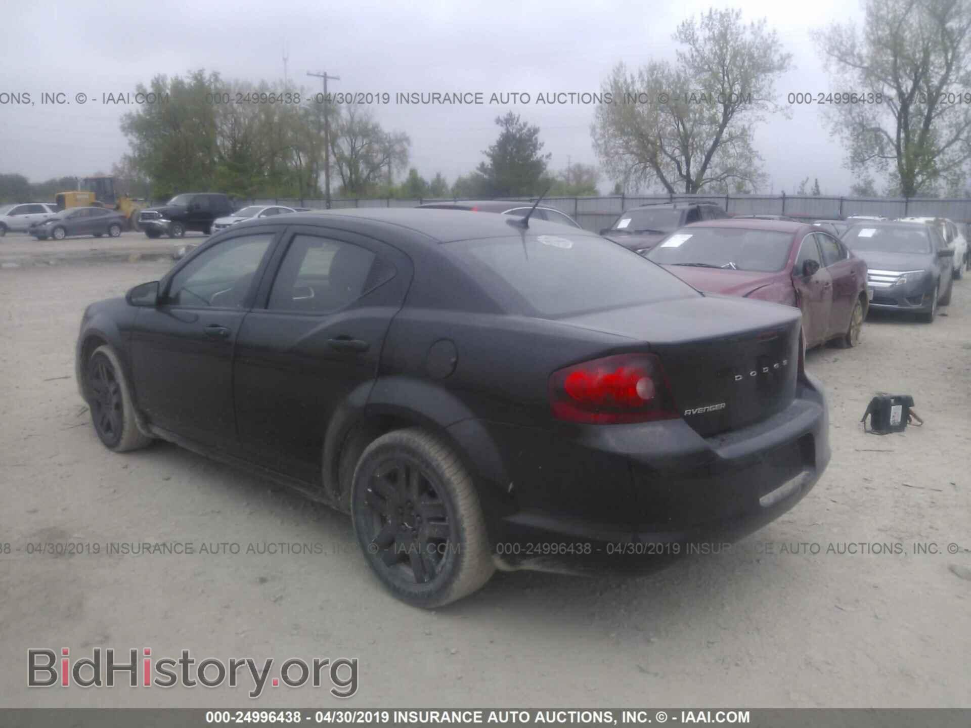 2011 DODGE AVENGER - VIN: 1B3BD4FB7BN551711 - Фото 3