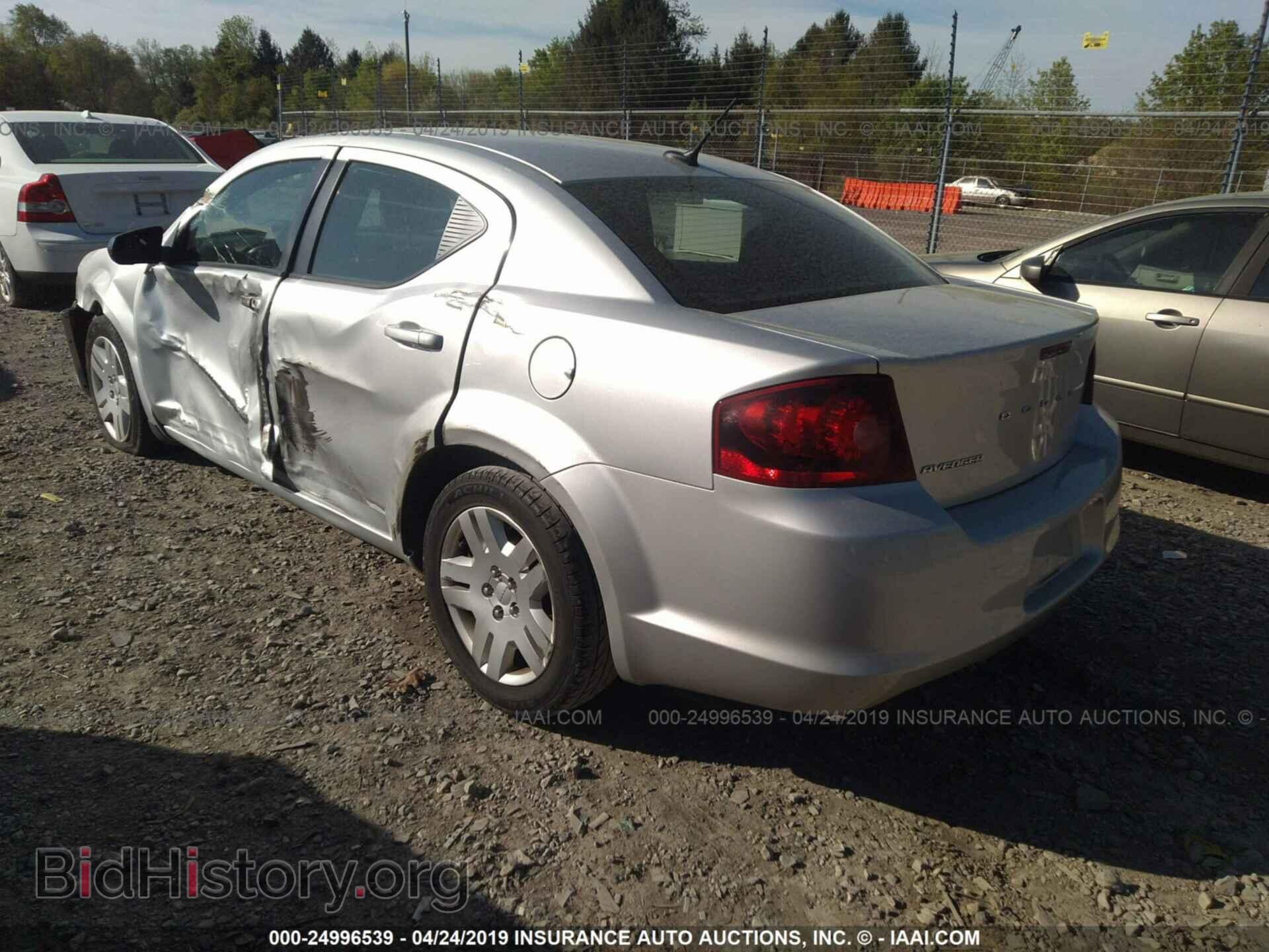 2012 DODGE AVENGER - VIN: 1C3CDZABXCN325501 - Фото 3