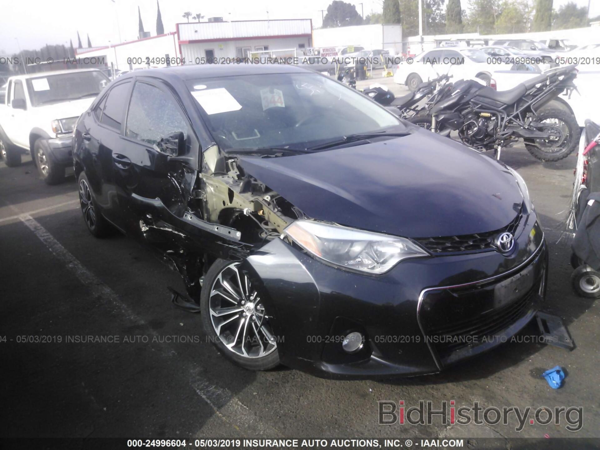 Photo 5YFBURHE0EP089695 - TOYOTA COROLLA 2014