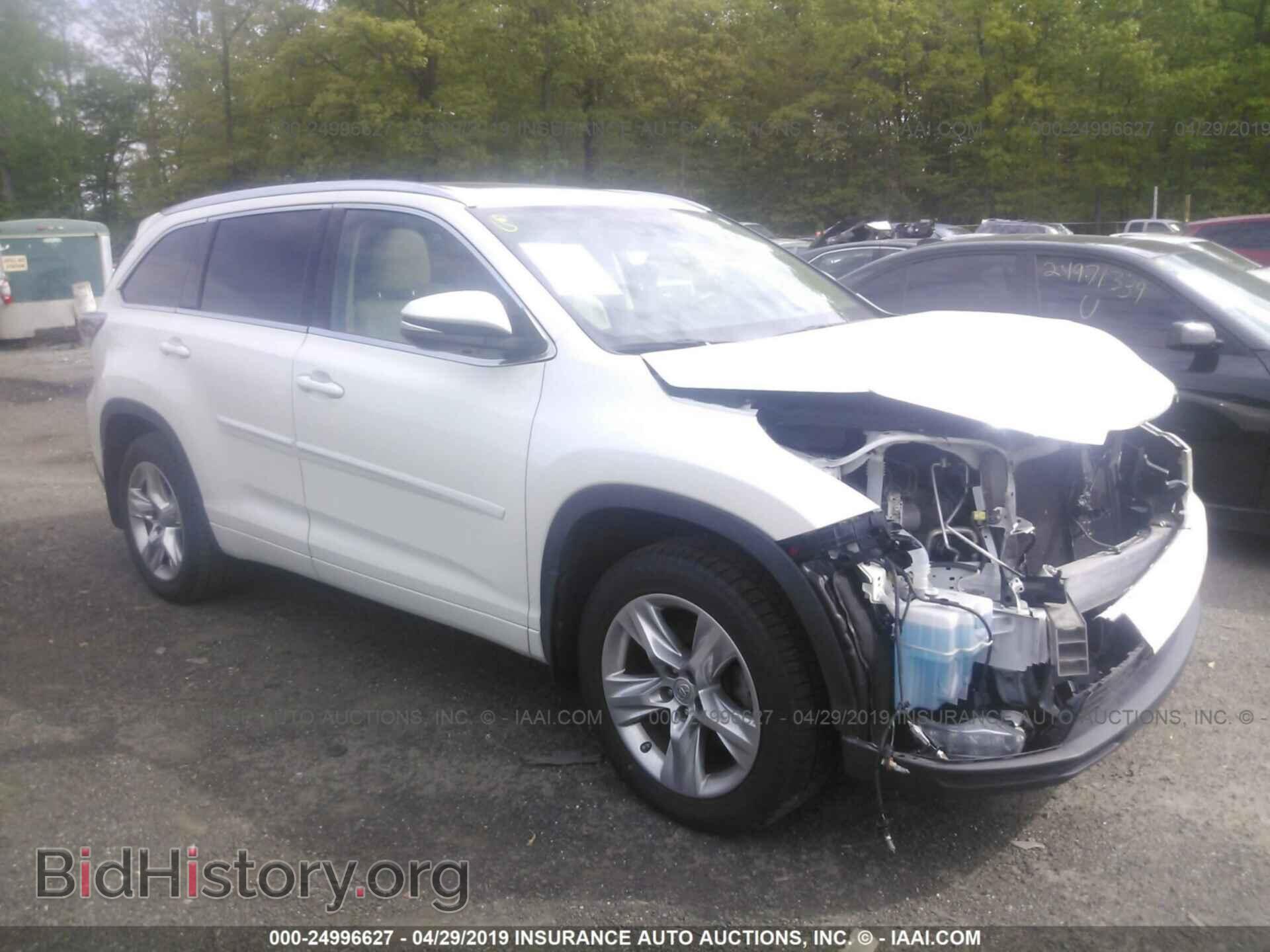 Photo 5TDDKRFH1ES034546 - TOYOTA HIGHLANDER 2014