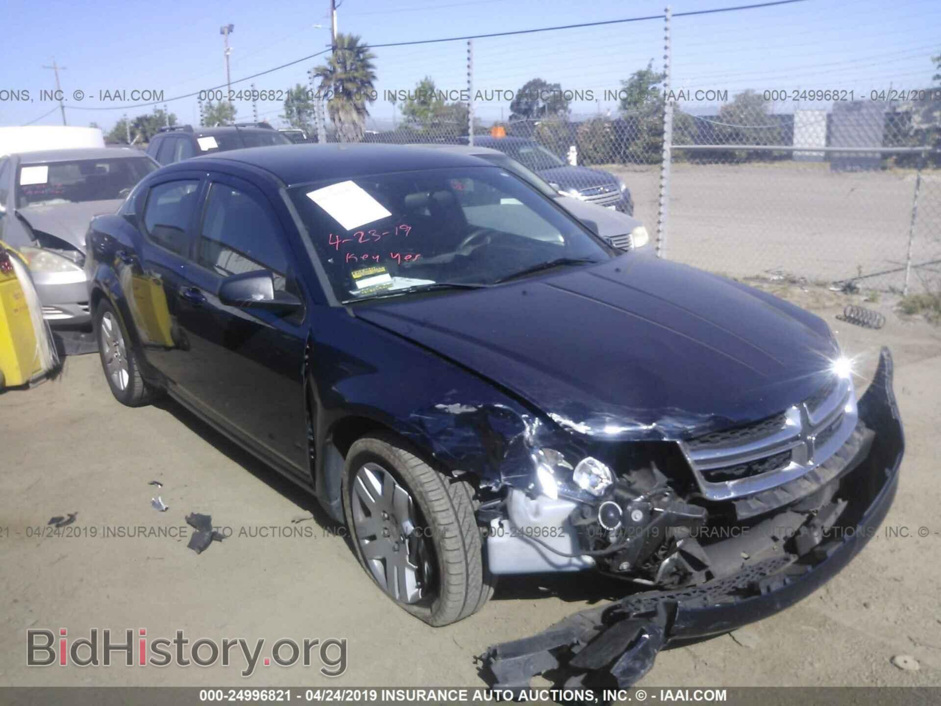 Фотография 1C3CDZAB2EN159963 - DODGE AVENGER 2014