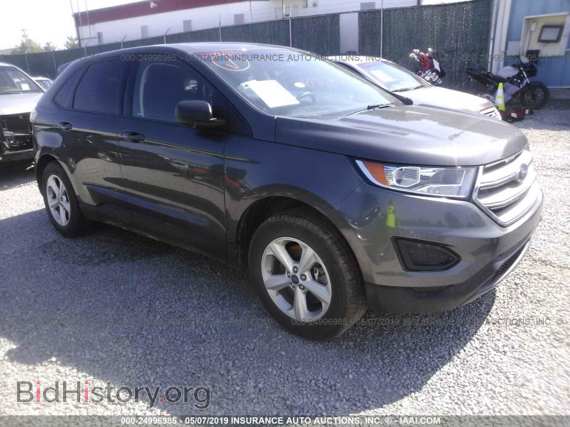 Фотография 2FMPK4G91FBC10596 - FORD EDGE 2015