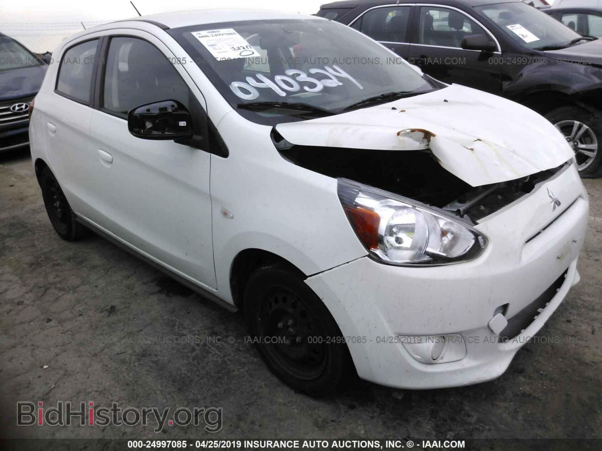 Фотография ML32A3HJ2FH040324 - MITSUBISHI MIRAGE 2015