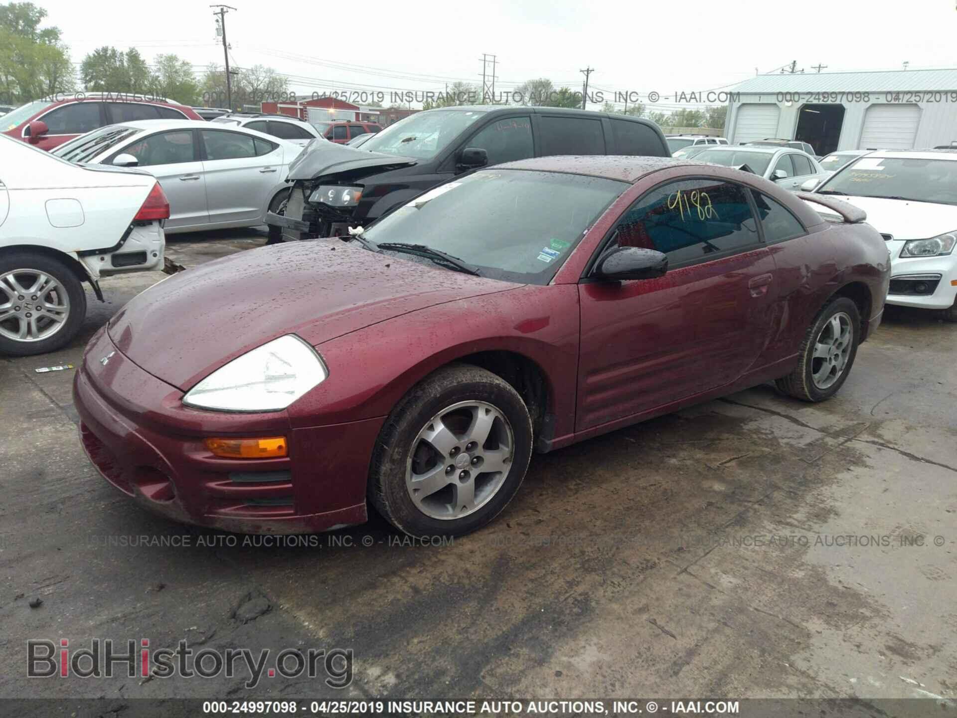 2003 MITSUBISHI ECLIPSE - VIN: 4A3AC44G23E066970 - Фото 2