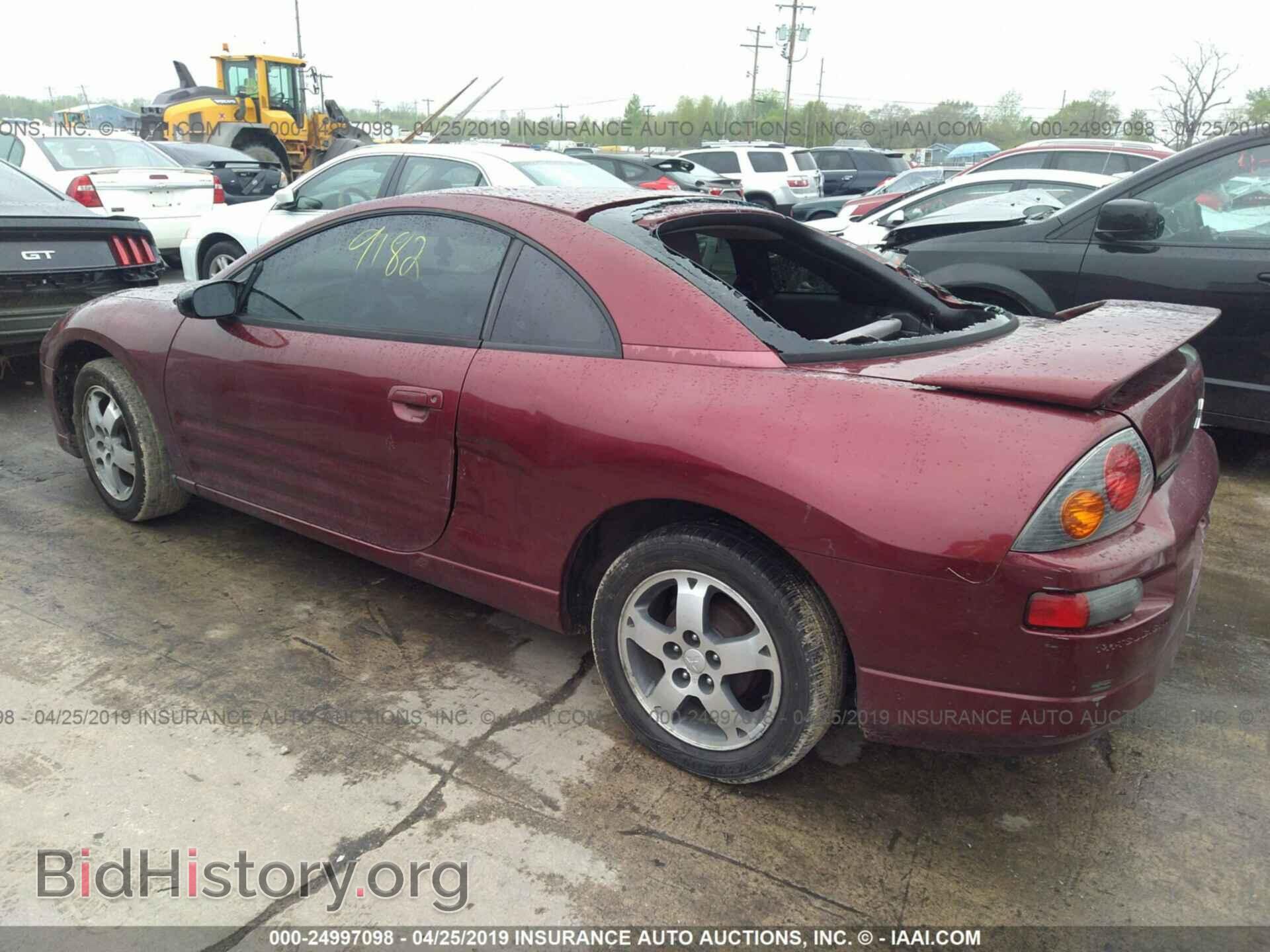 2003 MITSUBISHI ECLIPSE - VIN: 4A3AC44G23E066970 - Фото 3