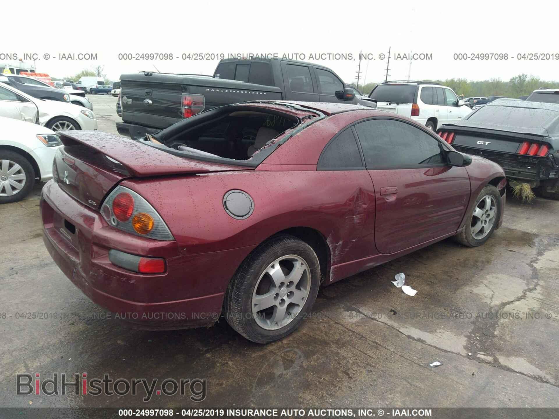 2003 MITSUBISHI ECLIPSE - VIN: 4A3AC44G23E066970 - Фото 4