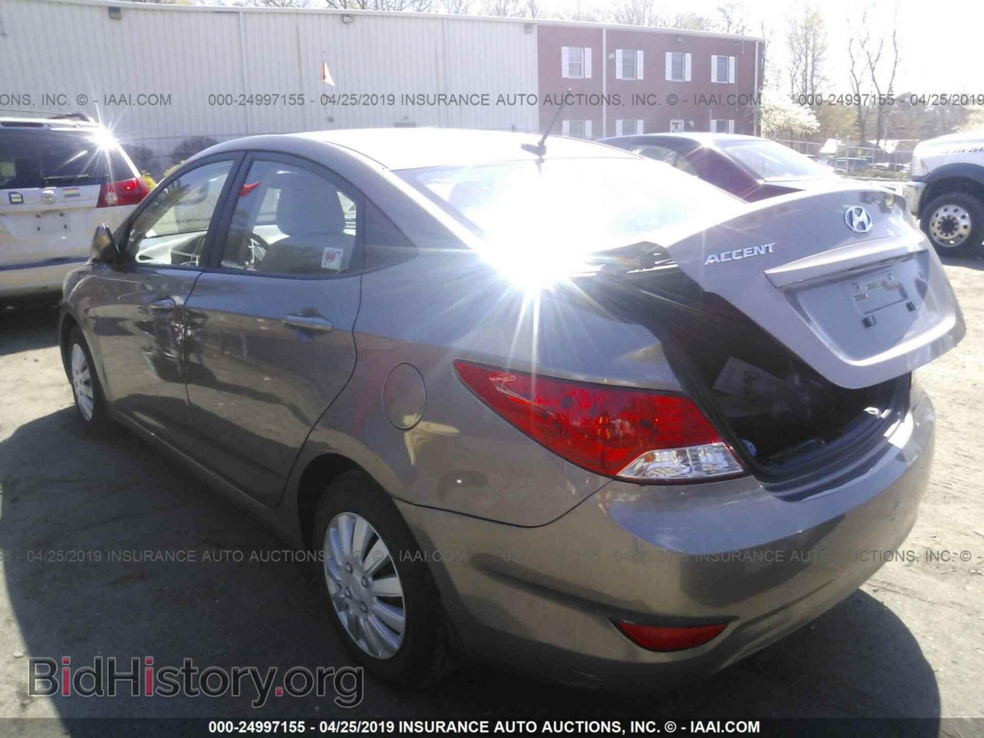 2012 HYUNDAI ACCENT - VIN: KMHCT4AE2CU244991 - Фото 3