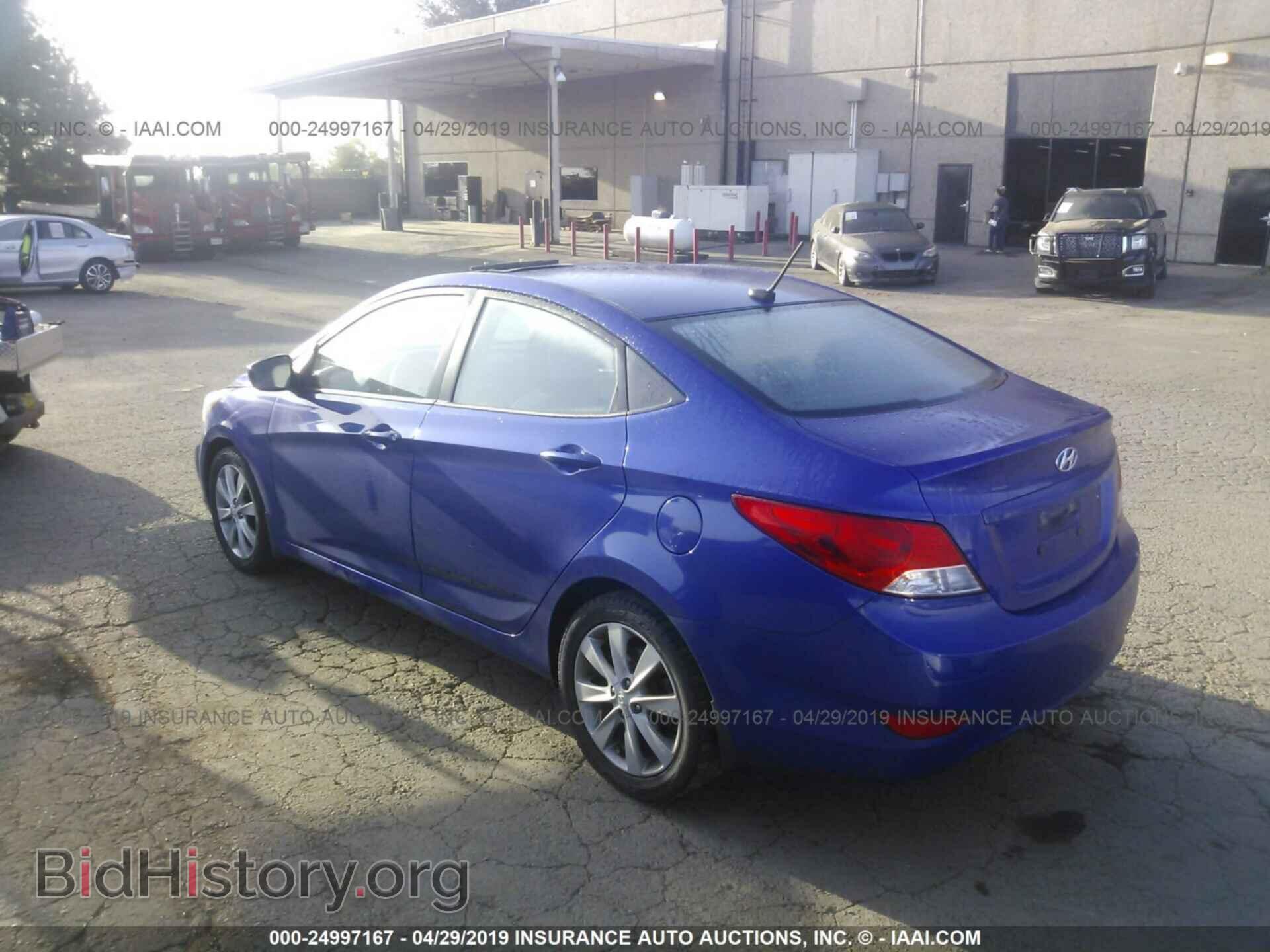 2012 HYUNDAI ACCENT - VIN: KMHCU4AE7CU270886 - Фото 3