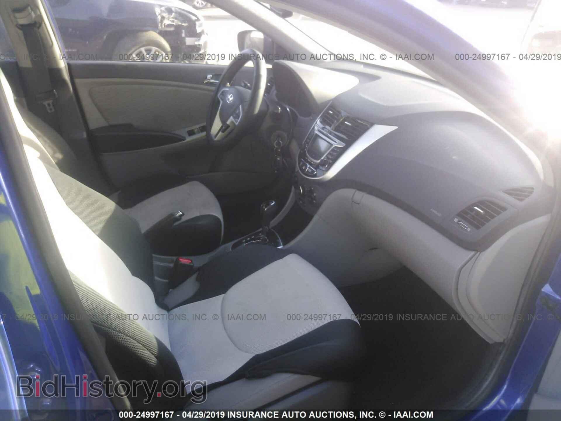 2012 HYUNDAI ACCENT - VIN: KMHCU4AE7CU270886 - Фото 5