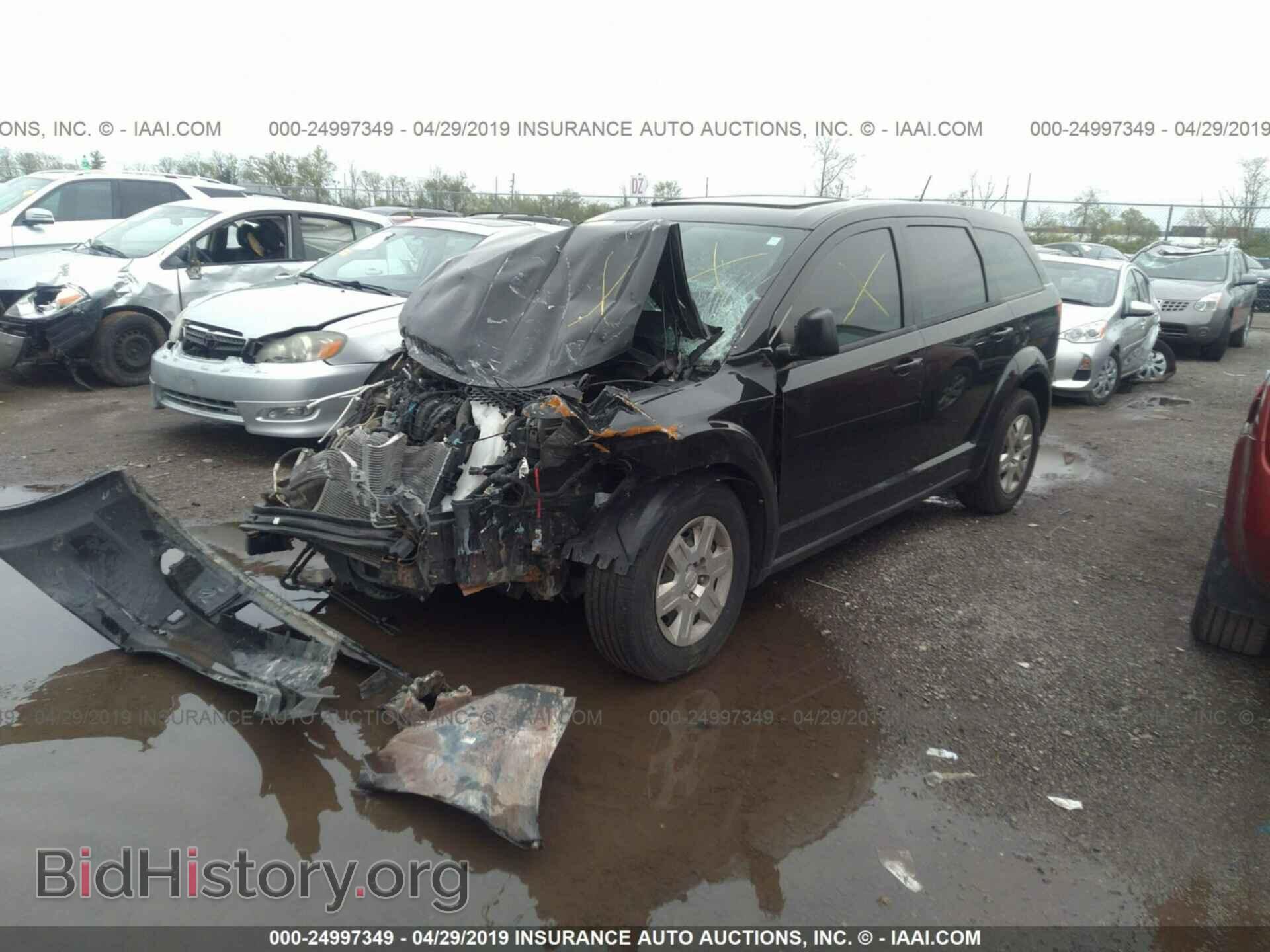 2012 DODGE JOURNEY - VIN: 3C4PDCAB9CT367829 - Фото 2