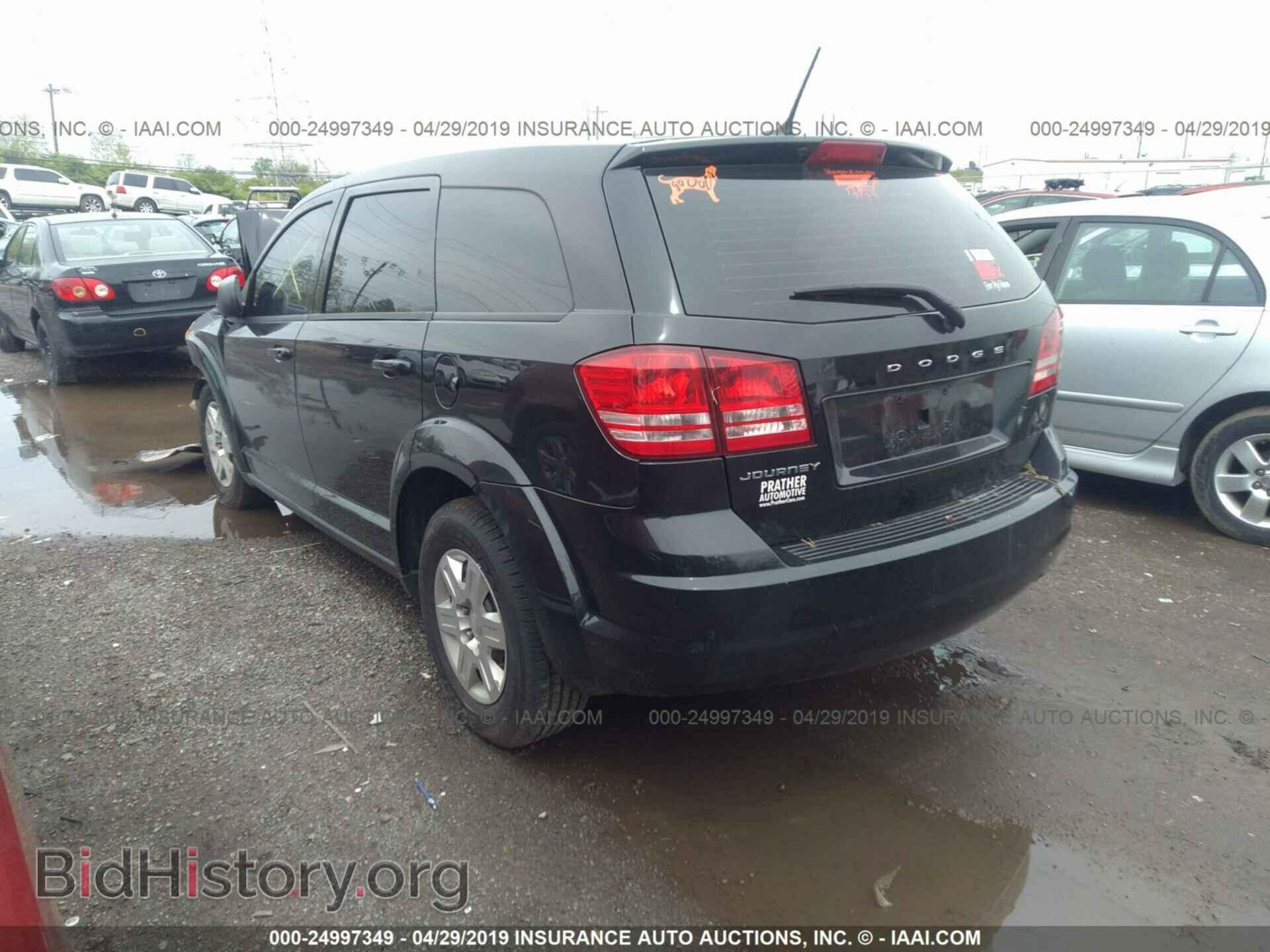 2012 DODGE JOURNEY - VIN: 3C4PDCAB9CT367829 - Фото 3