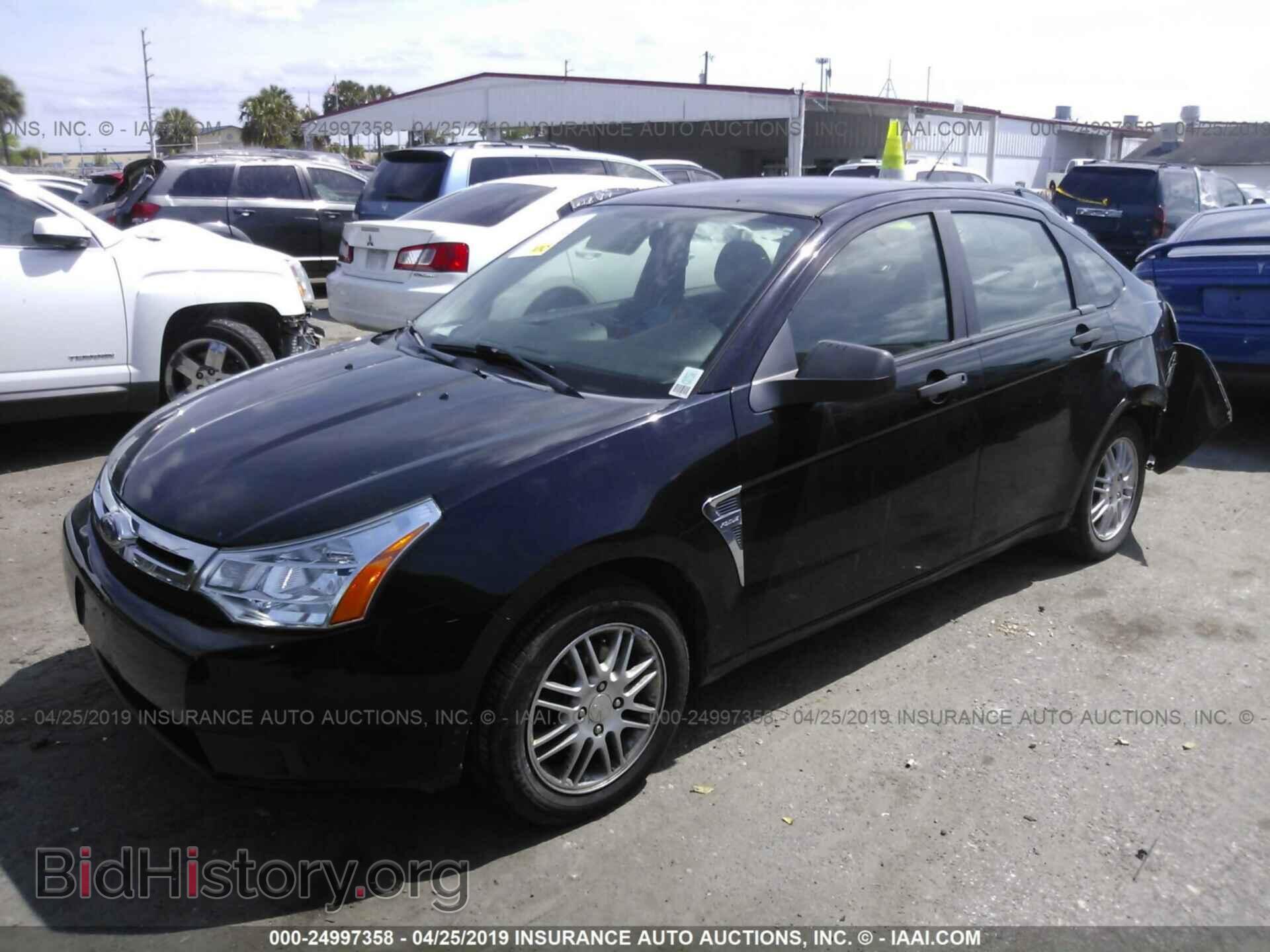 2008 FORD FOCUS - VIN: 1FAHP35N58W293364 - Фото 2
