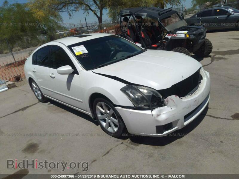 2008 Nissan MAXIMA SE/SL (VIN 1N4BA41E98C823629) — фото 1 из 10, IAAI, повреждение: передняя часть