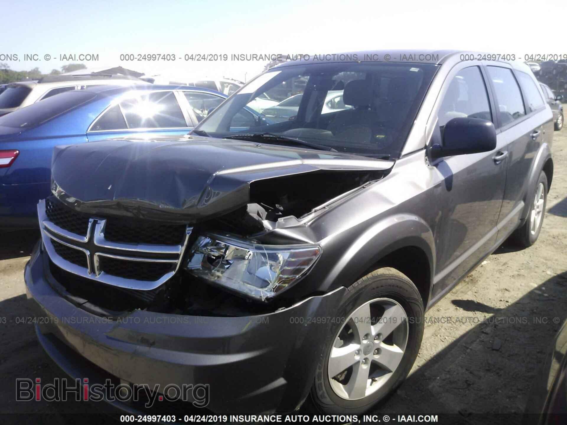 2013 DODGE JOURNEY - VIN: 3C4PDCABXDT584517 - Фото 2