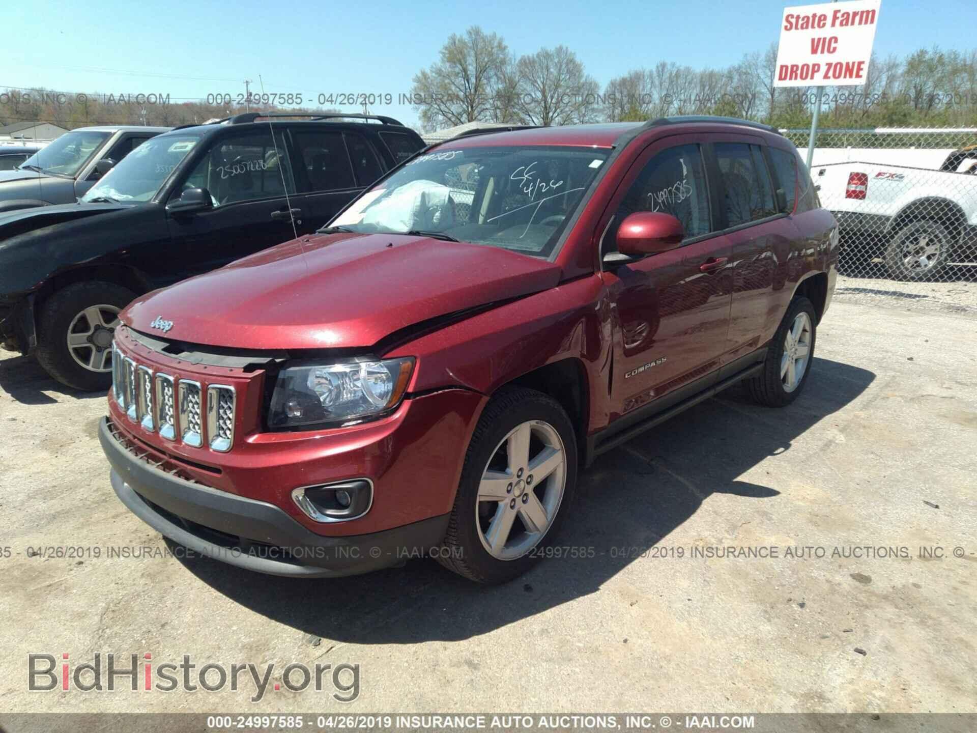 2014 JEEP COMPASS - VIN: 1C4NJCEA6ED681917 - Photo 2