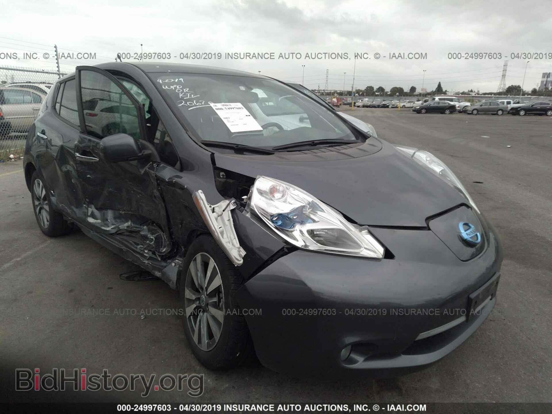 Photo 1N4AZ0CP7DC404703 - NISSAN LEAF 2013
