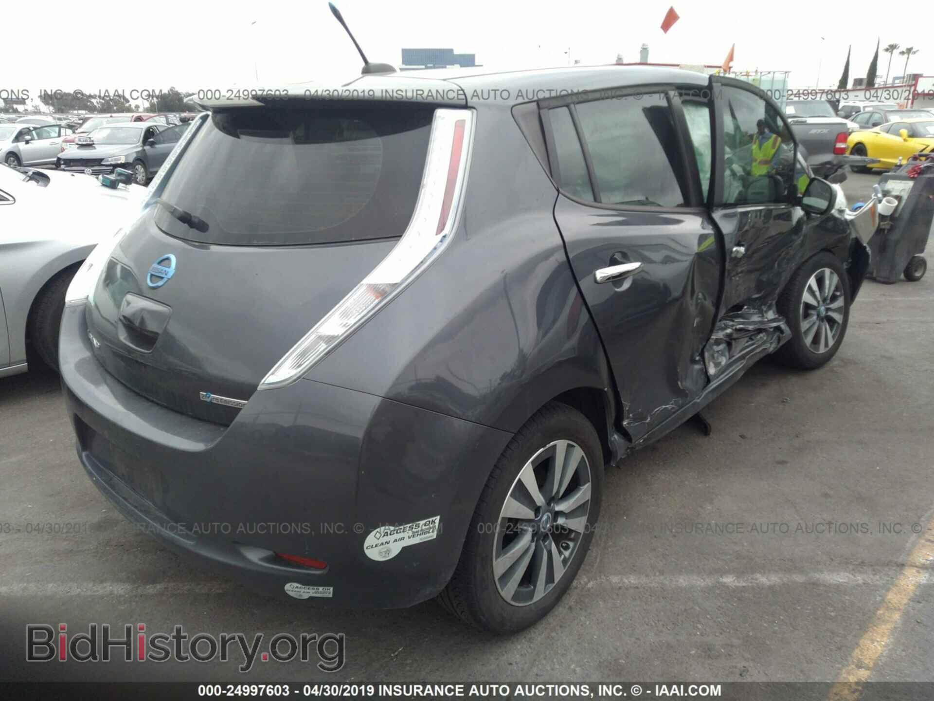 2013 NISSAN LEAF - VIN: 1N4AZ0CP7DC404703 - Фото 4