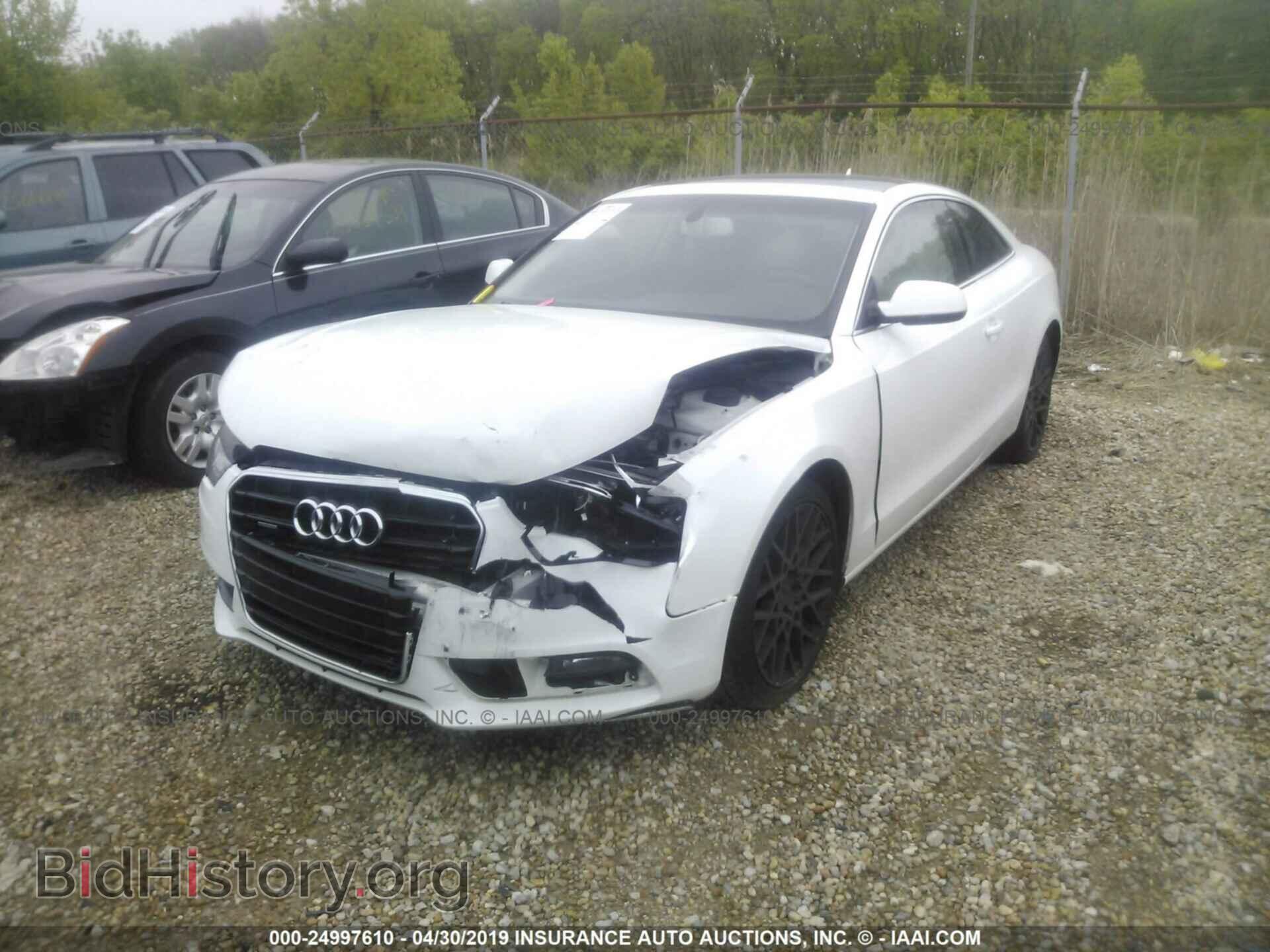 2013 AUDI A5 - VIN: WAURFAFR1DA053384 - Фото 2