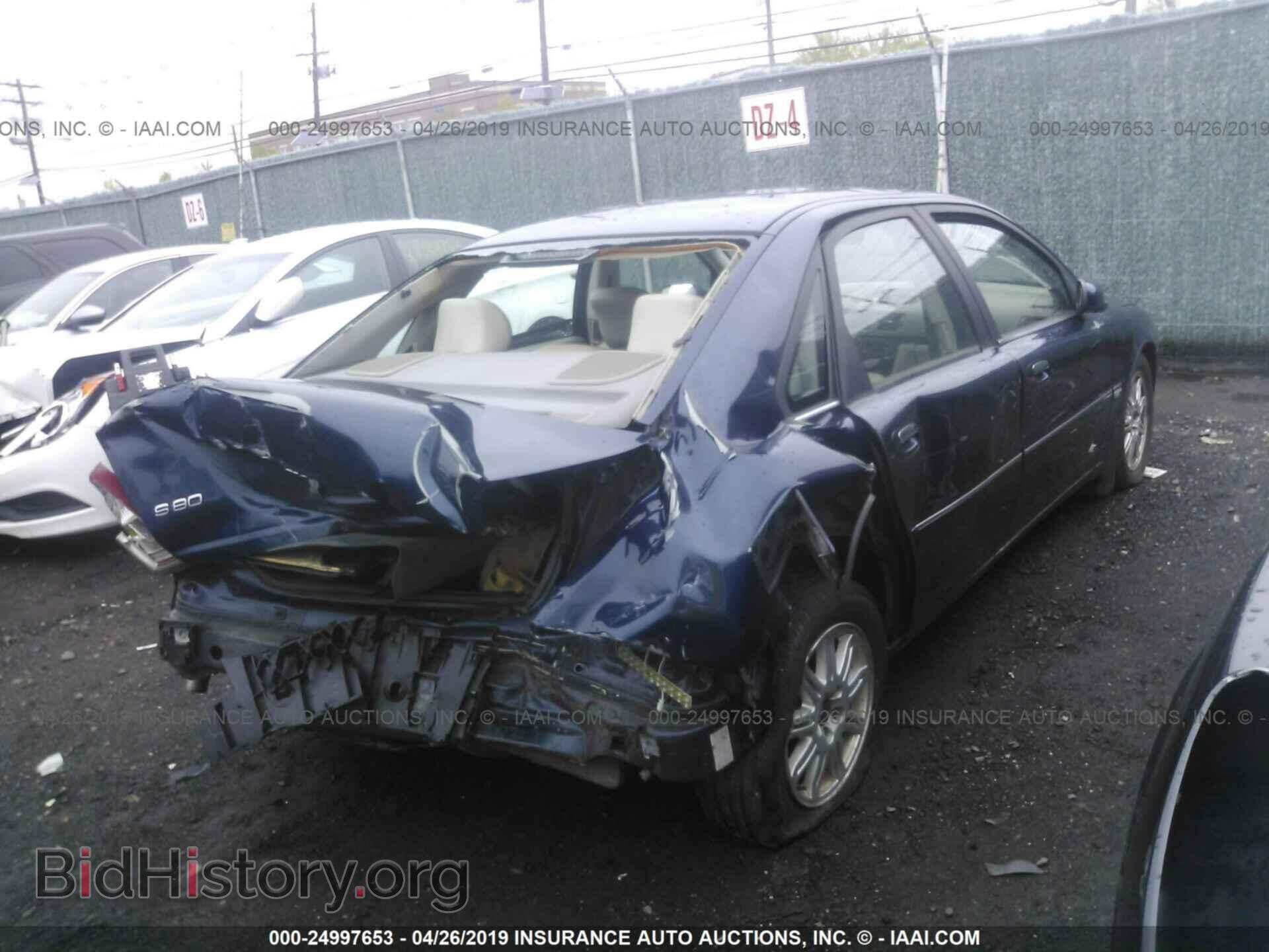 2004 VOLVO S80 - VIN: YV1TS59H641367654 - Фото 4