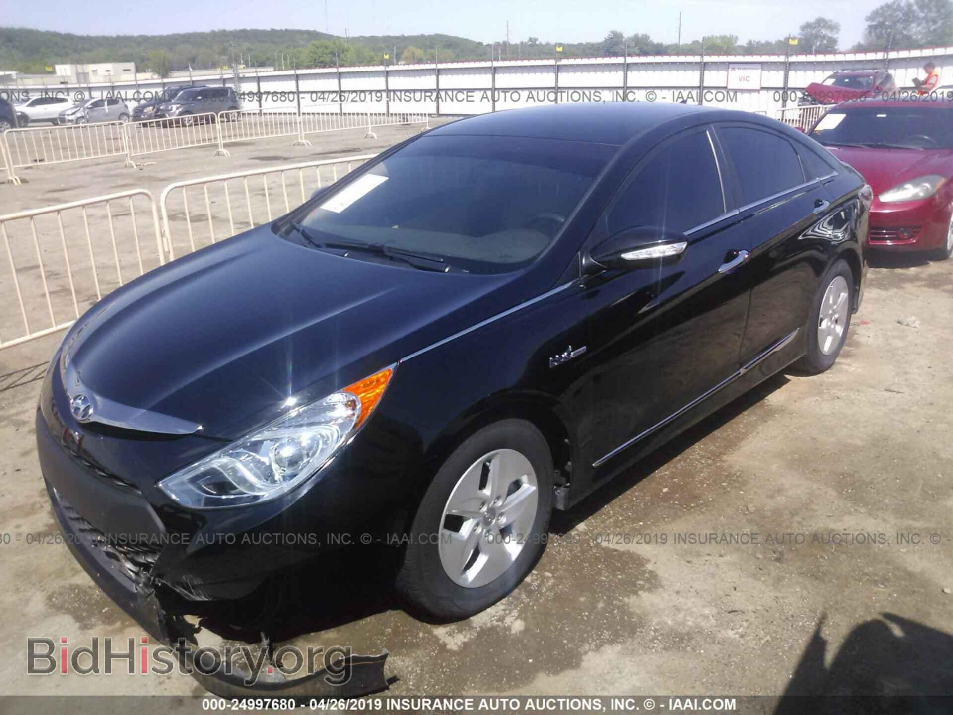 2012 HYUNDAI SONATA - VIN: KMHEC4A47CA042147 - Фото 2