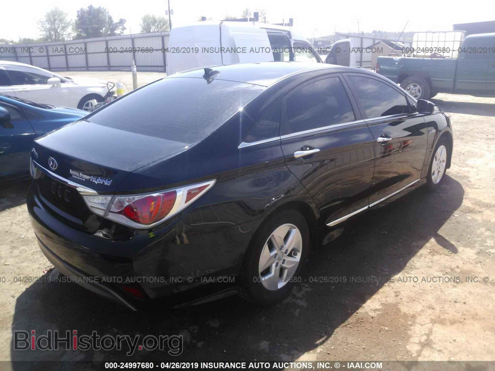 2012 HYUNDAI SONATA - VIN: KMHEC4A47CA042147 - Фото 4