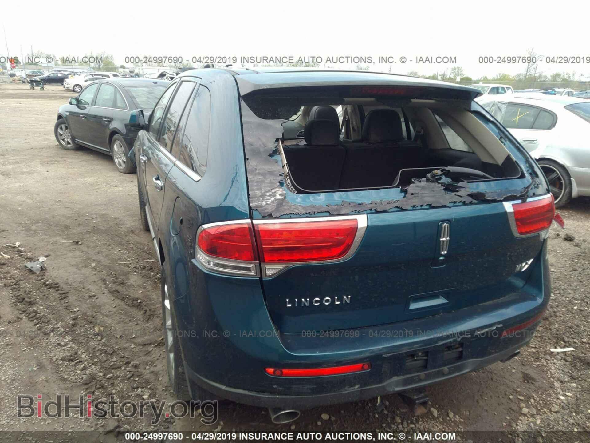 2011 LINCOLN MKX - VIN: 2LMDJ6JK2BBJ12916 - Фото 3