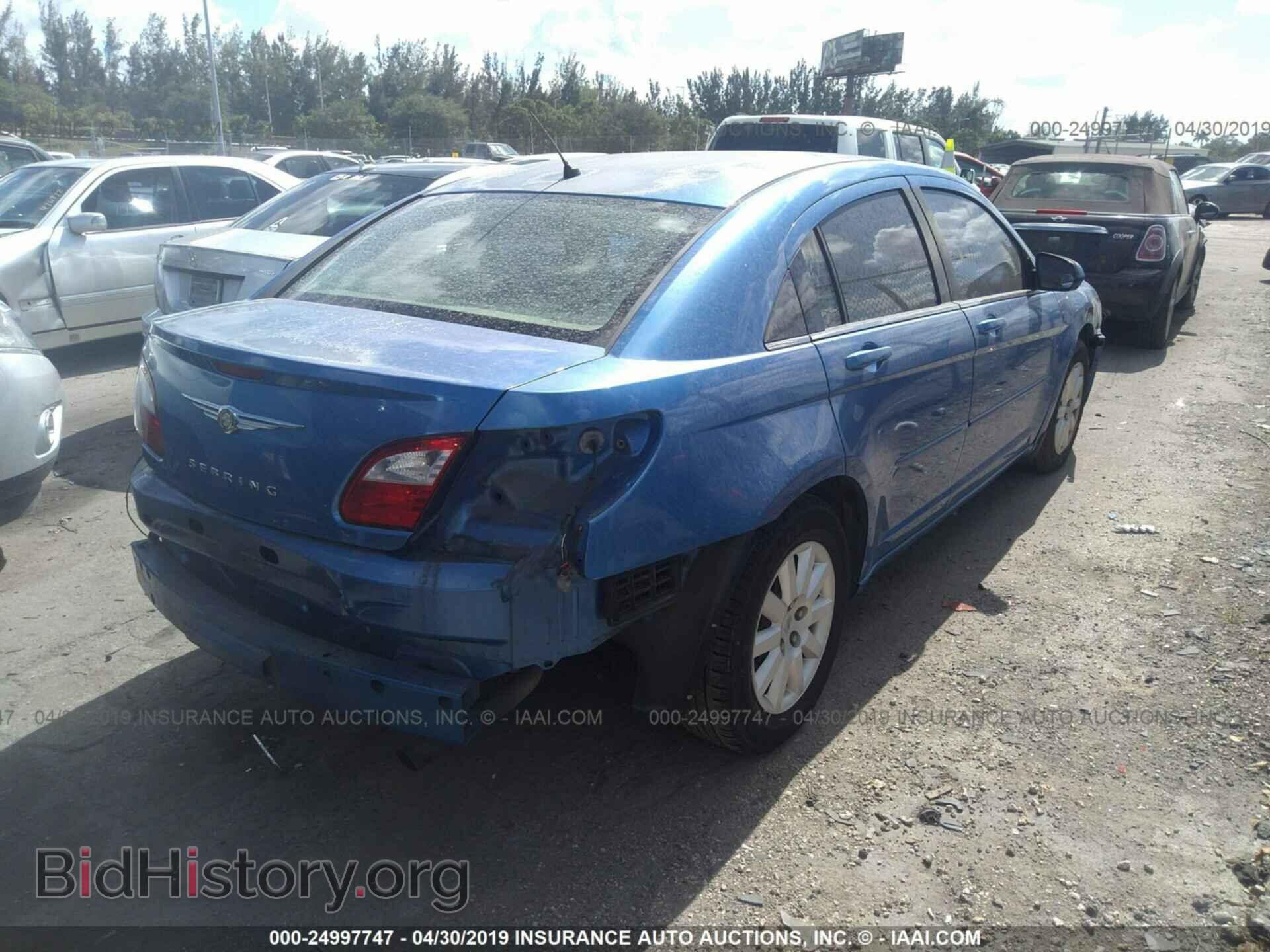 2007 CHRYSLER SEBRING - VIN: 1C3LC46K77N540547 - Фото 4