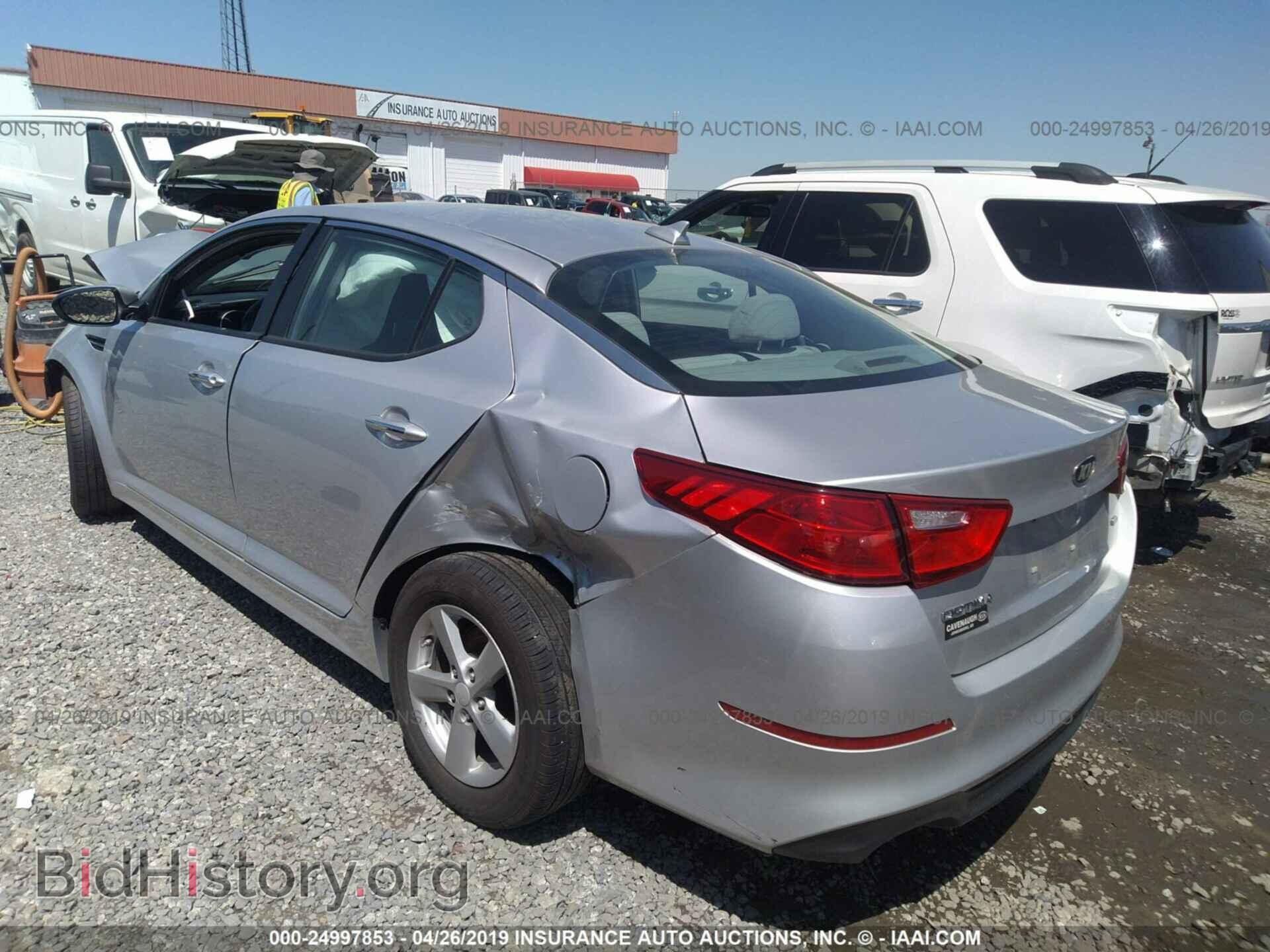 2015 KIA OPTIMA - VIN: 5XXGM4A72FG401689 - Photo 3