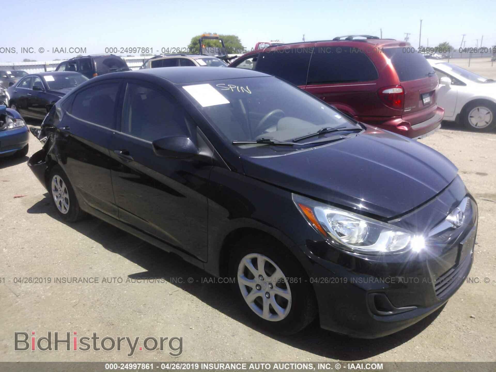 Фотография KMHCT4AE5CU055199 - HYUNDAI ACCENT 2012