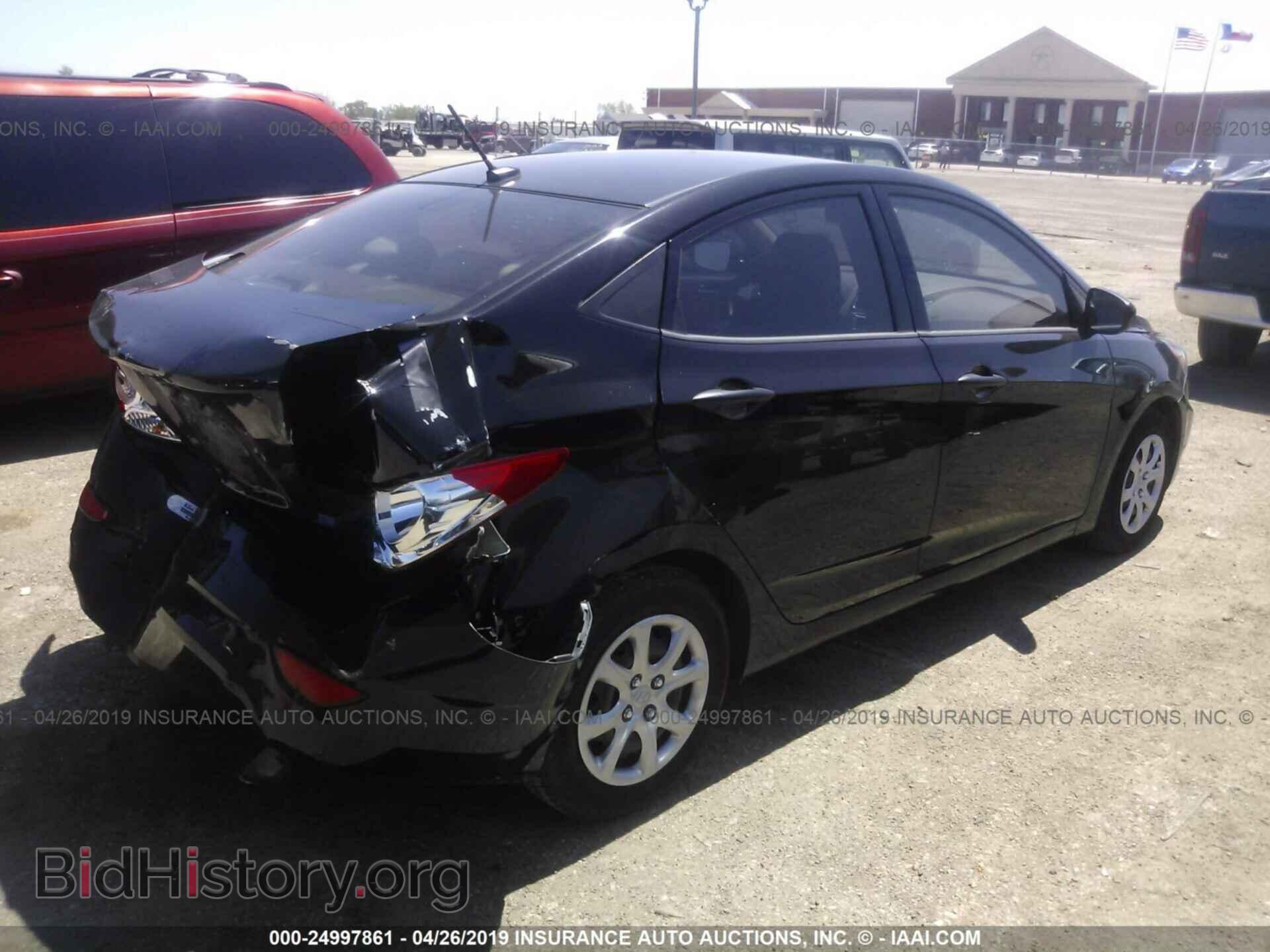2012 HYUNDAI ACCENT - VIN: KMHCT4AE5CU055199 - Фото 4
