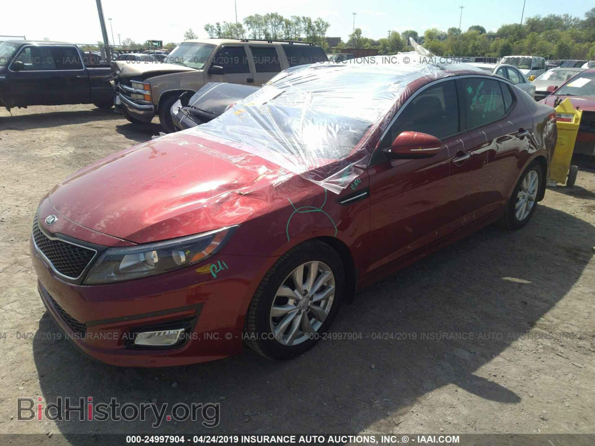 2015 KIA OPTIMA - VIN: 5XXGN4A75FG514498 - Фото 2