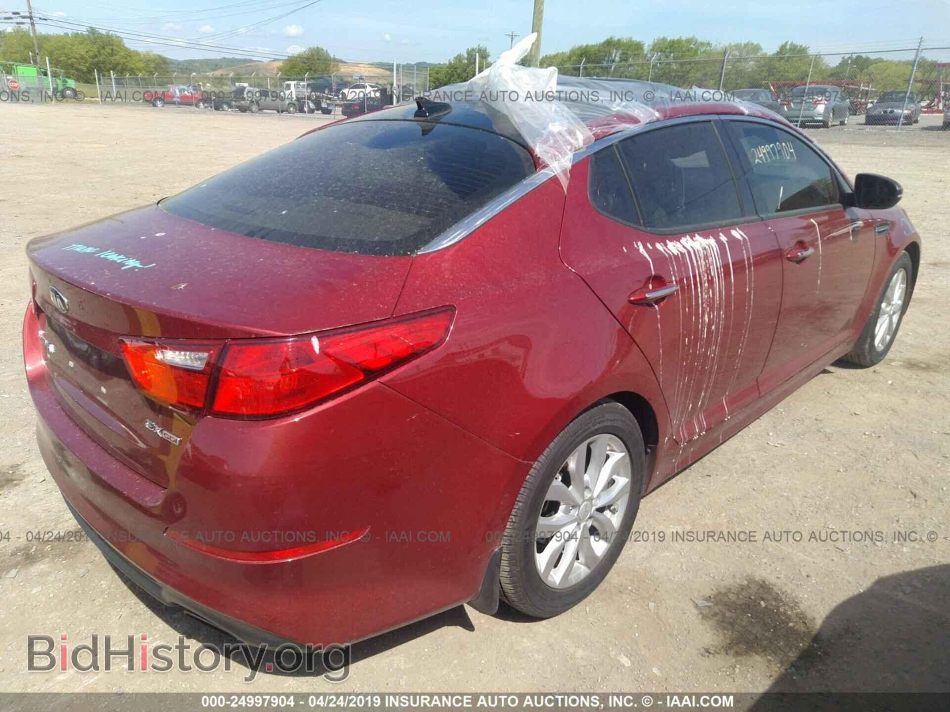 2015 KIA OPTIMA - VIN: 5XXGN4A75FG514498 - Фото 4