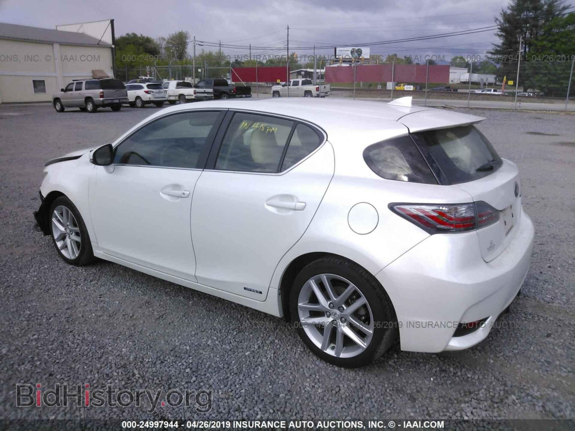 2015 LEXUS CT - VIN: JTHKD5BH2F2214996 - Фото 3