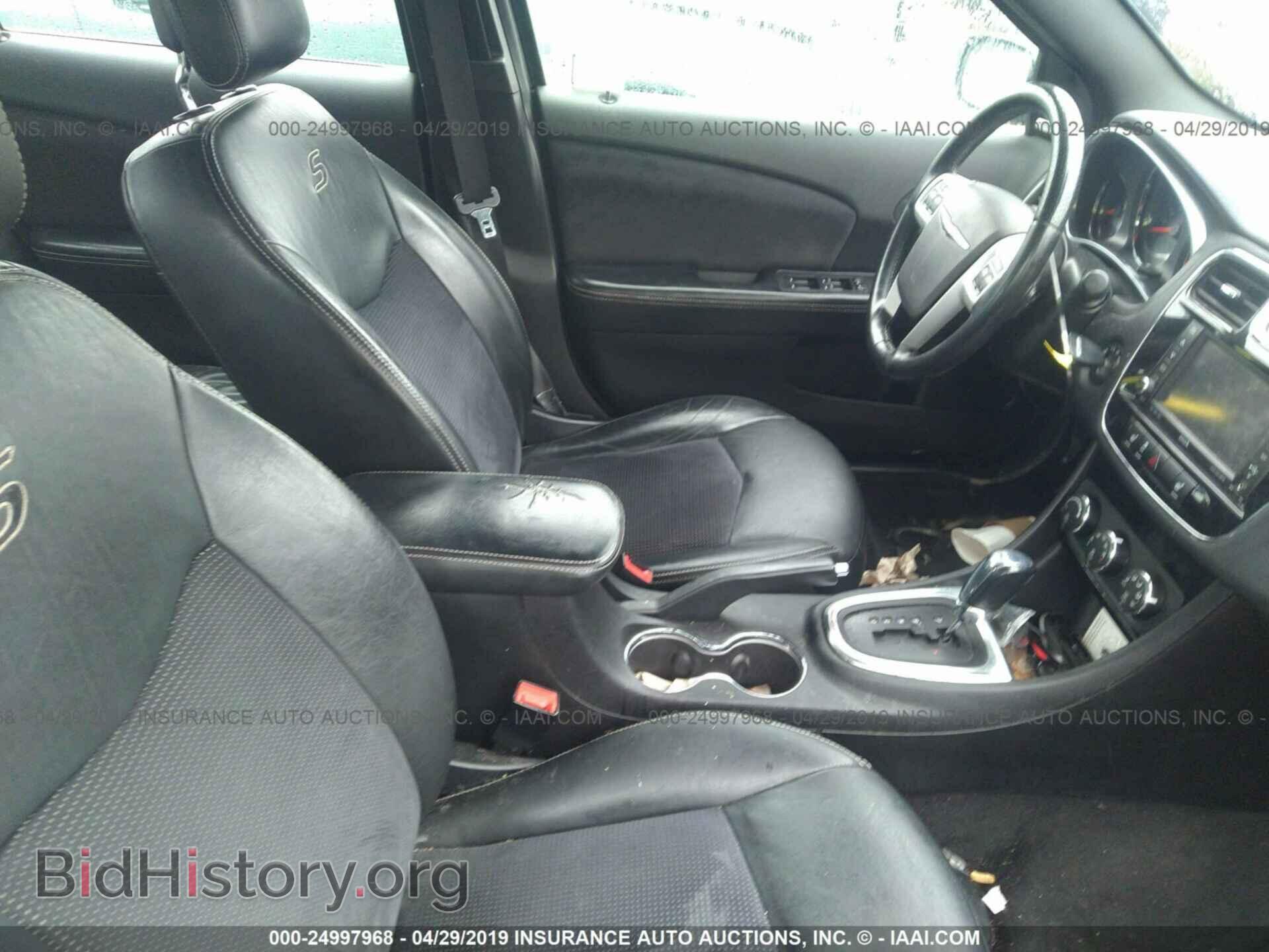 2012 CHRYSLER 200 - VIN: 1C3CCBHG5CN174143 - Фото 5