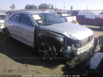 2014 Ford TAURUS SEL, серебристый — VIN 1FAHP2H82EG148112, IAAI