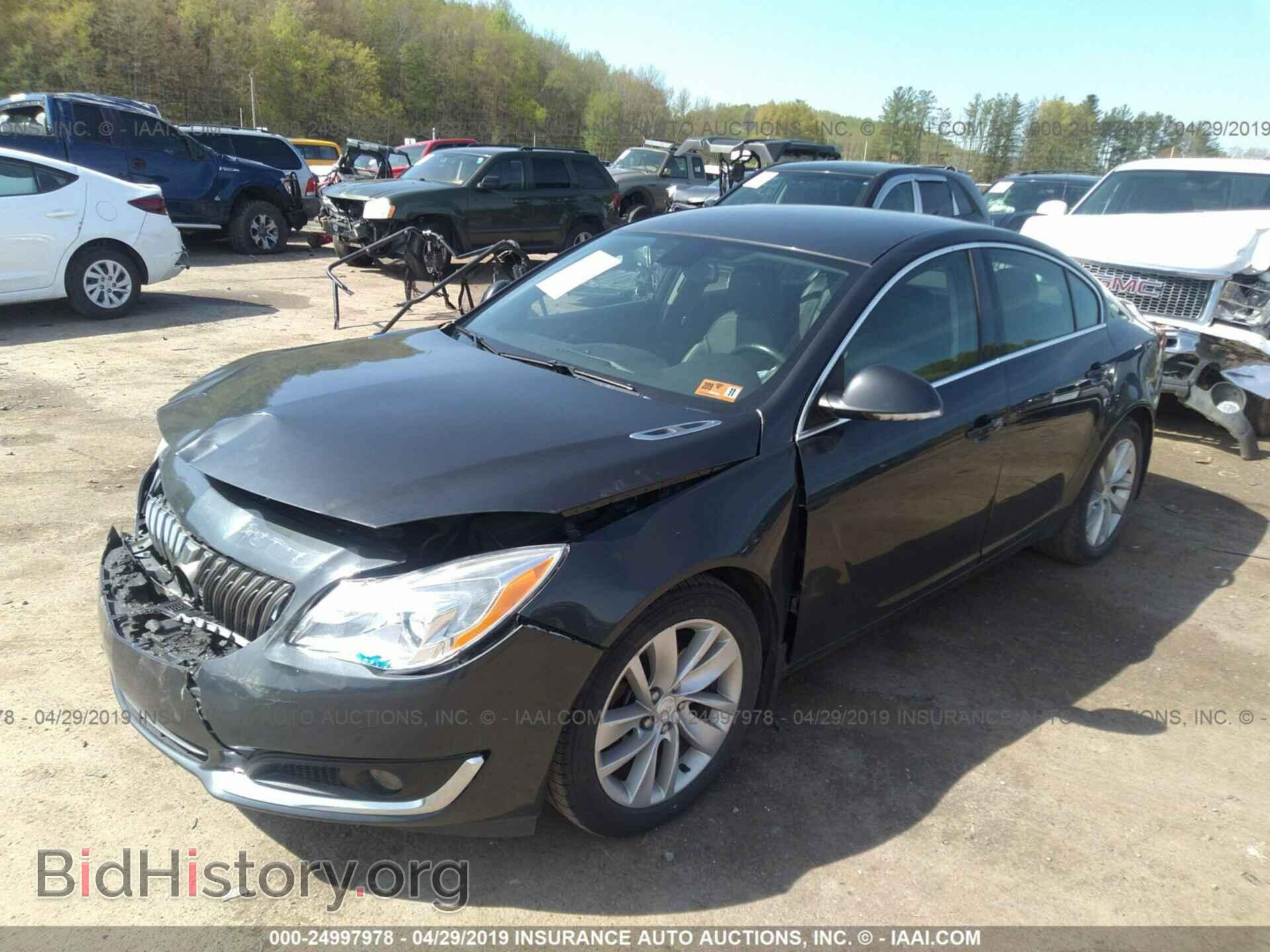 2014 BUICK REGAL - VIN: 2G4GK5EXXE9191673 - Фото 2