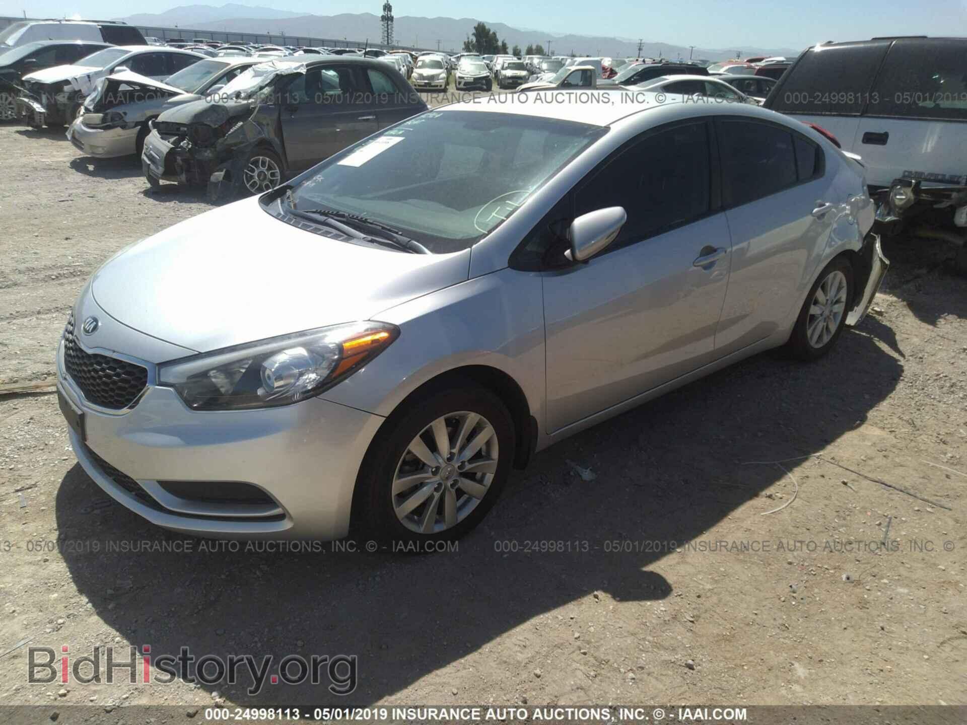 2014 KIA FORTE - VIN: KNAFX4A64E5119998 - Photo 2