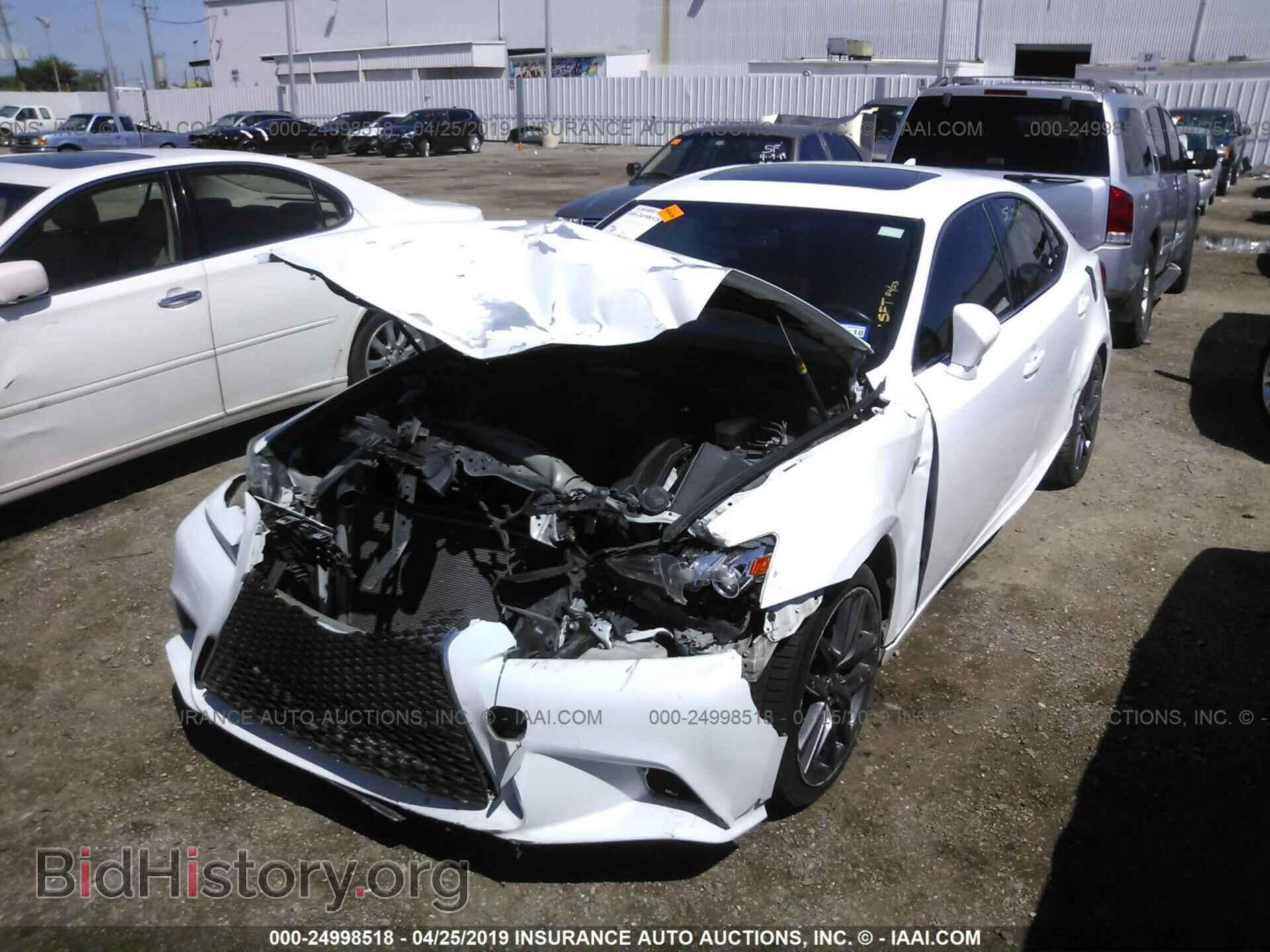 2014 LEXUS IS - VIN: JTHBF1D22E5016573 - Фото 2