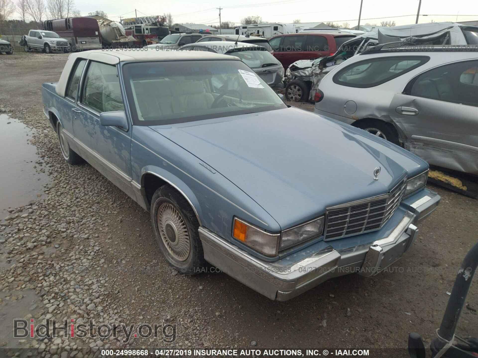 Photo 1G6CD13B0N4264861 - CADILLAC DEVILLE 1992