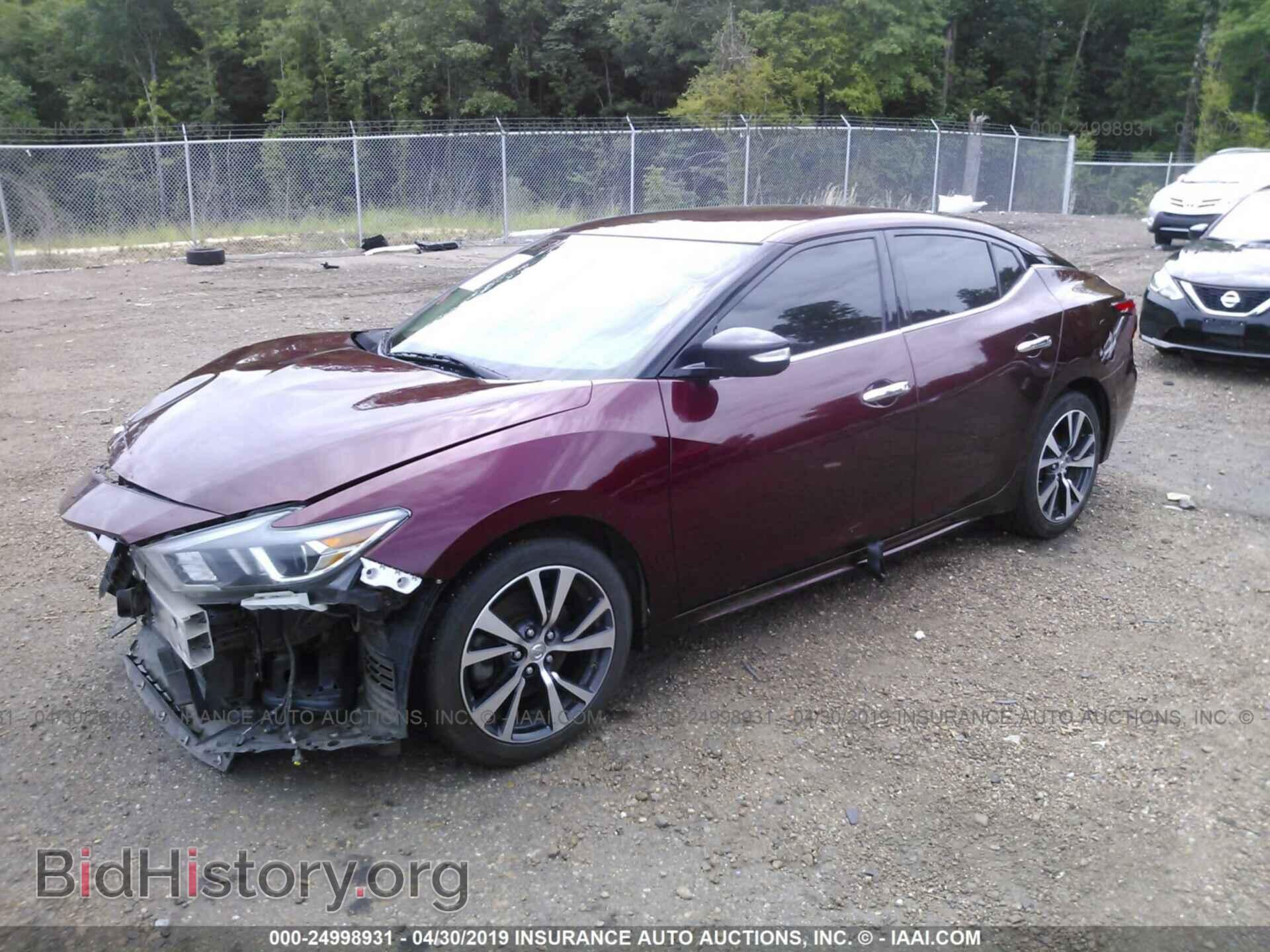 2017 Nissan MAXIMA (VIN 1N4AA6AP9HC381203) — фото 2 из 10