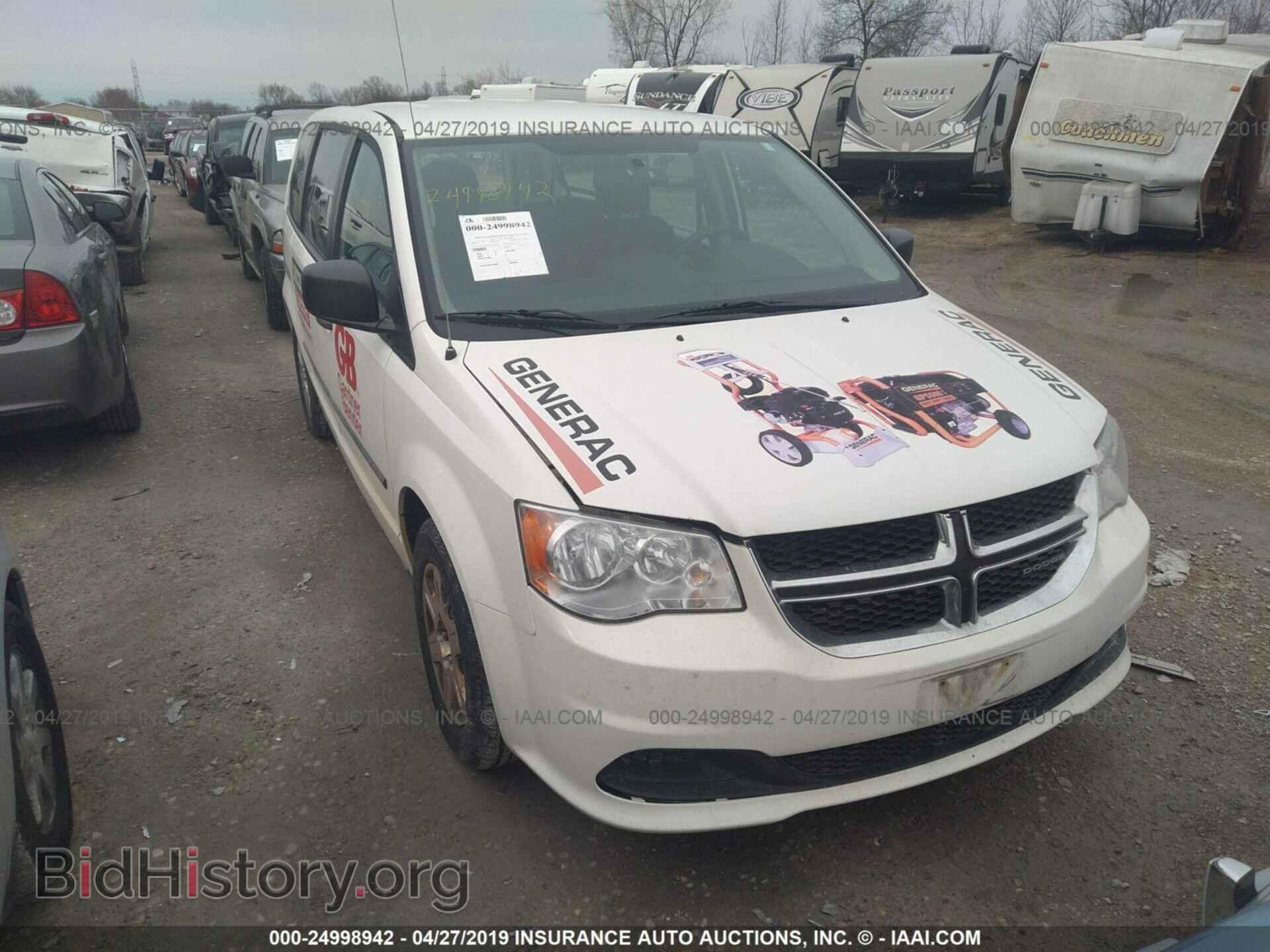 Фотография 2C4RDGBG6CR182540 - DODGE GRAND CARAVAN 2012