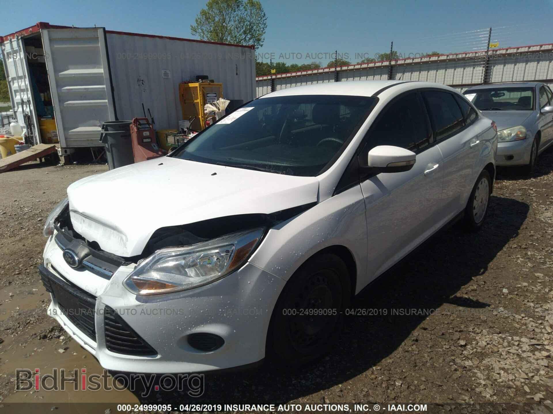 2014 FORD FOCUS - VIN: 1FADP3F28EL351399 - Фото 2