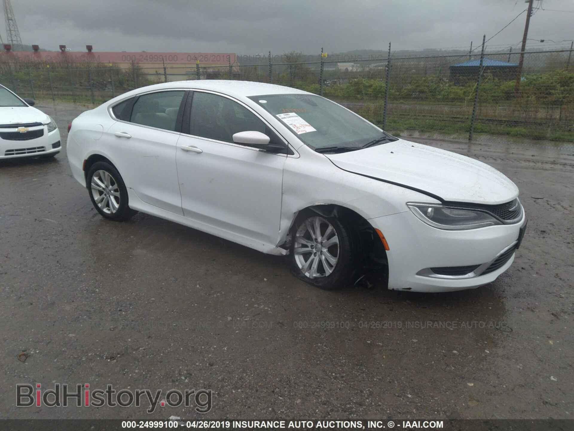 Фотография 1C3CCCAB0GN164114 - CHRYSLER 200 2016