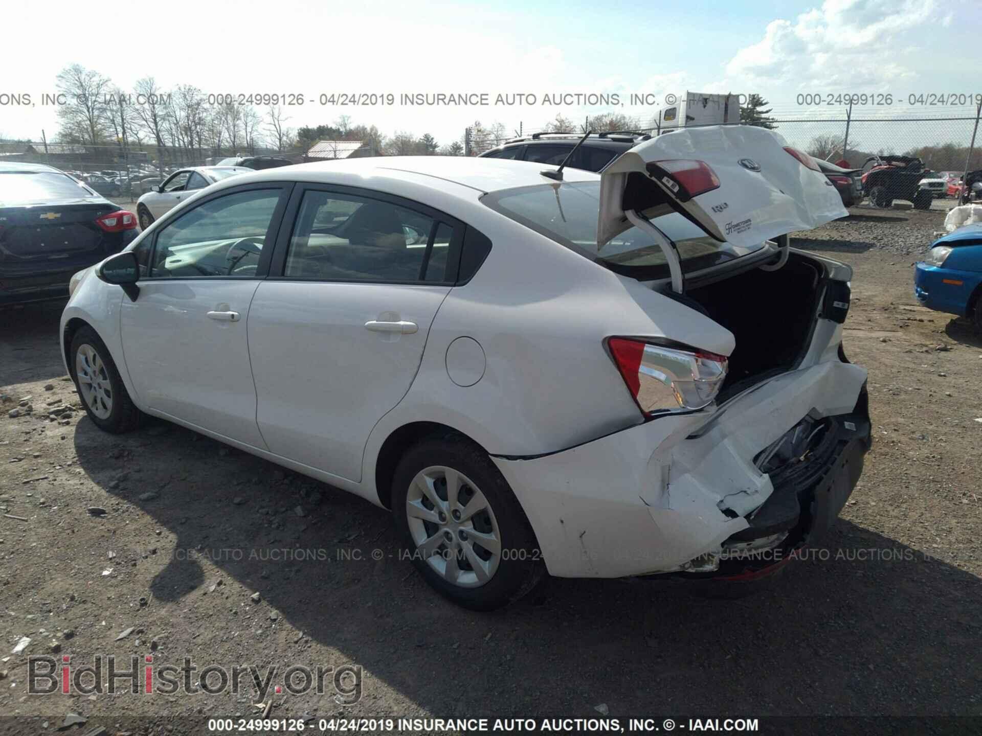 2016 KIA RIO - VIN: KNADM4A37G6569227 - Фото 3