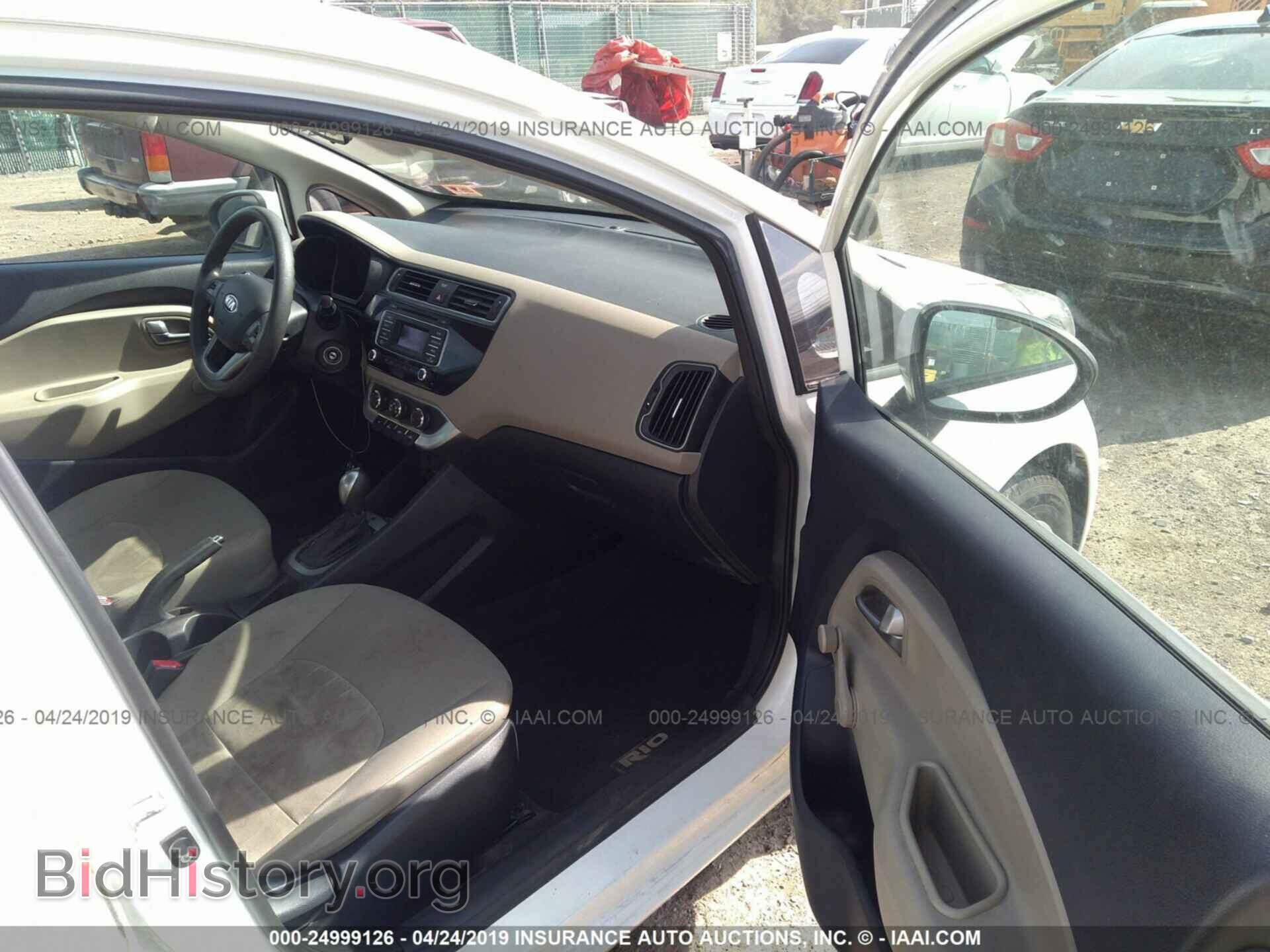 2016 KIA RIO - VIN: KNADM4A37G6569227 - Фото 5