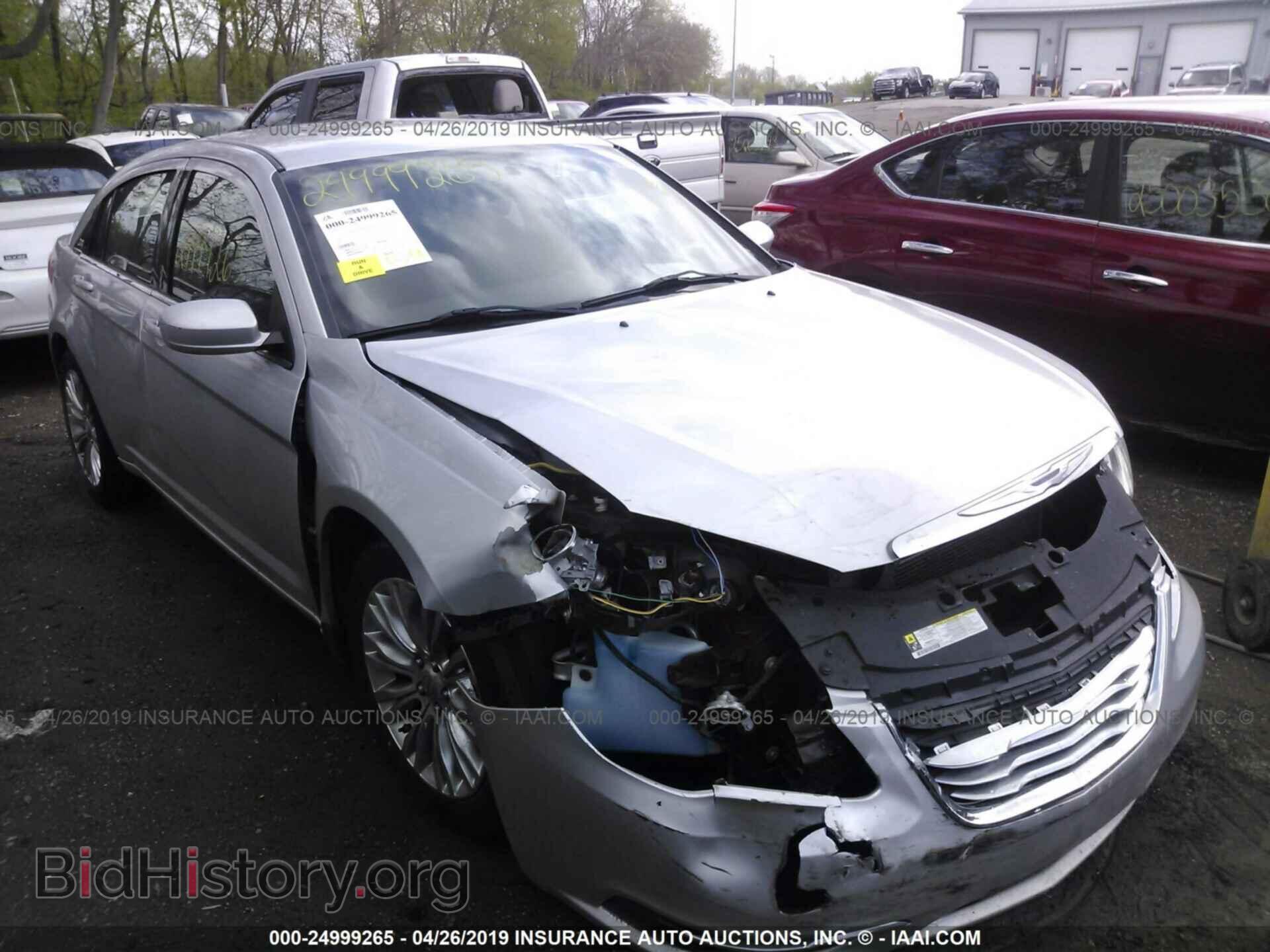 Фотография 1C3CCBAB9CN100495 - CHRYSLER 200 2012